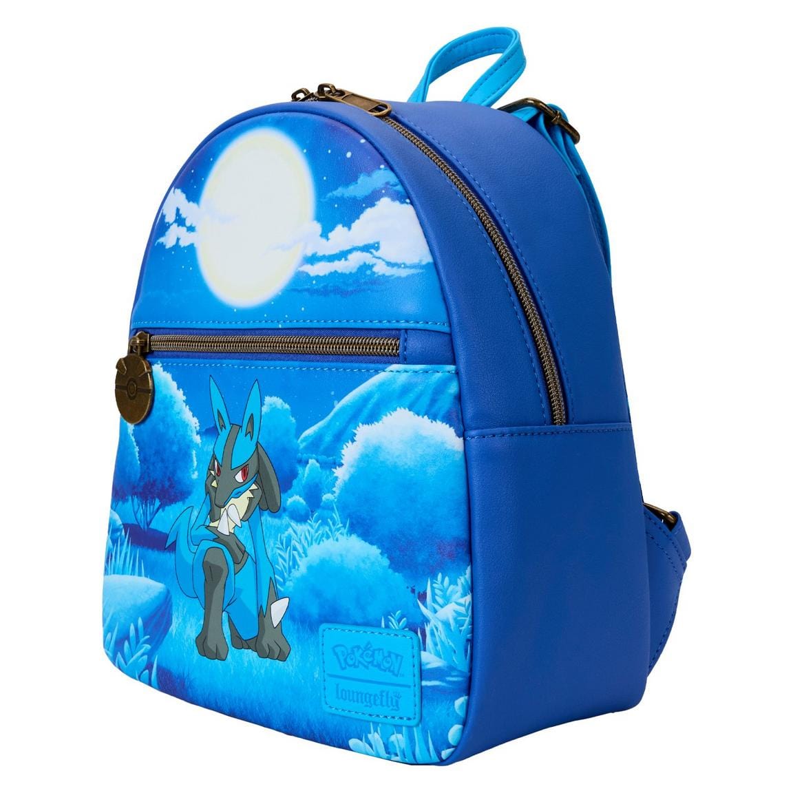 Loungefly - Pokemon Lucario Collection Mini Backpack Officially Licensed Collectible Accessory for Fans