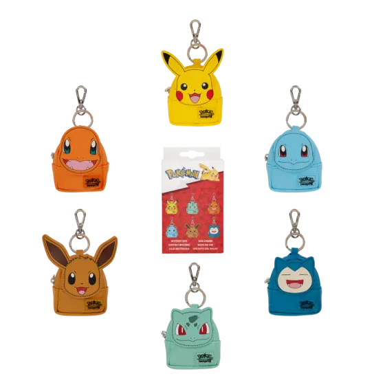 Loungefly - Pokemon - Mini Backpack Charms