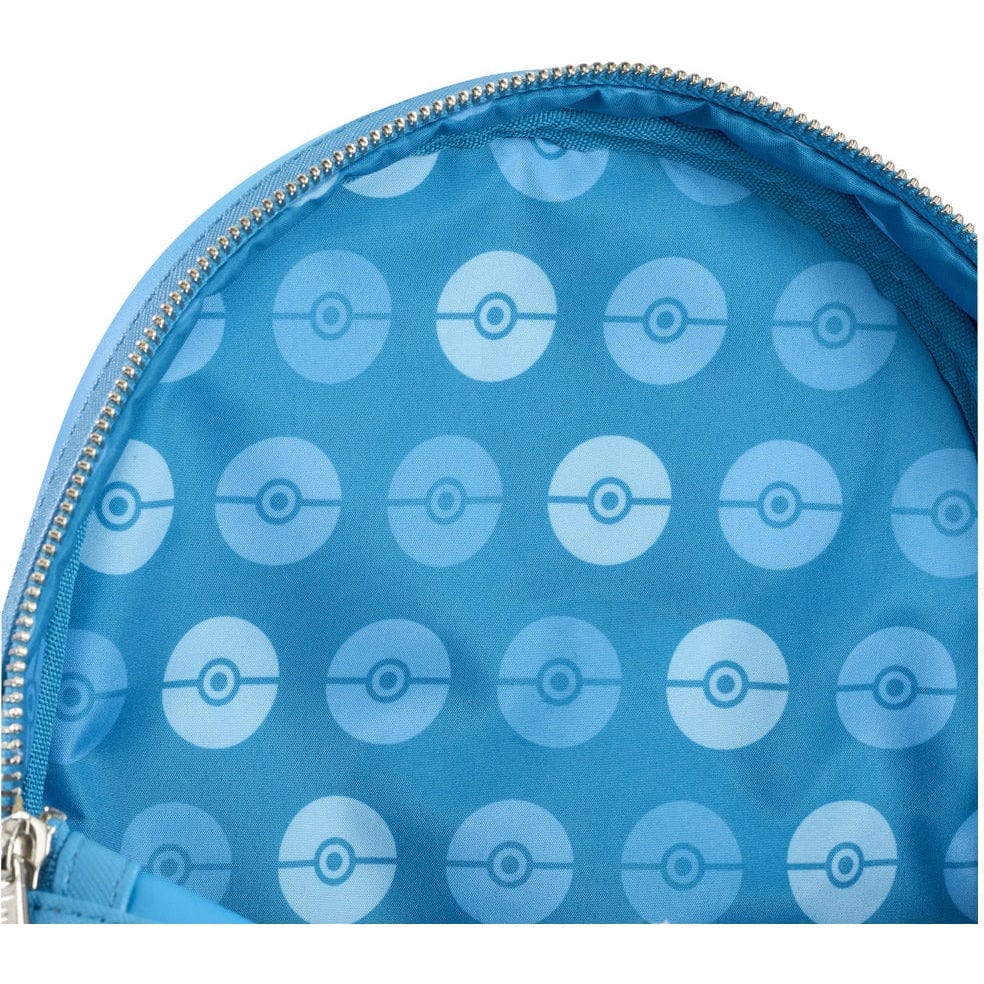 Loungefly – Pokémon Water Mini Backpack with Bubbles Design 671803486096