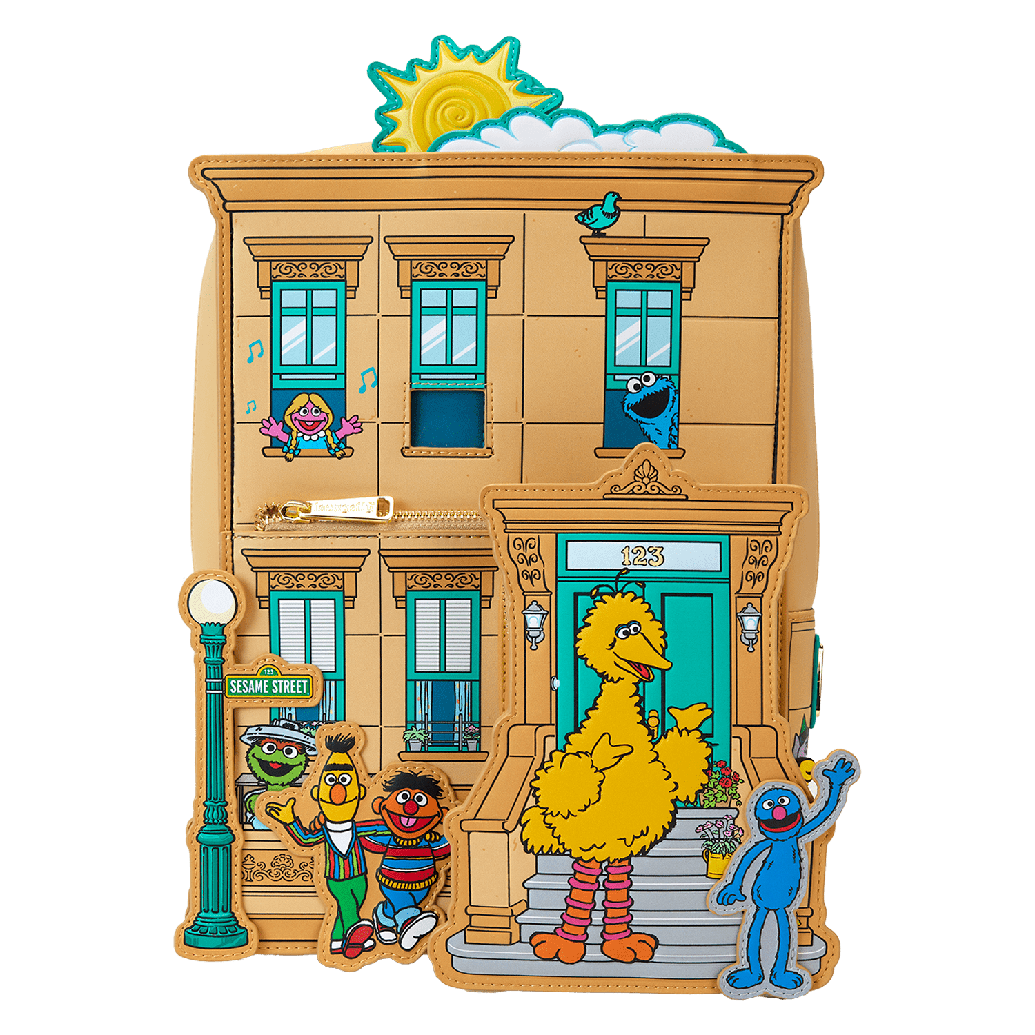 Loungefly - Sesame Street Corner Mini Backpack