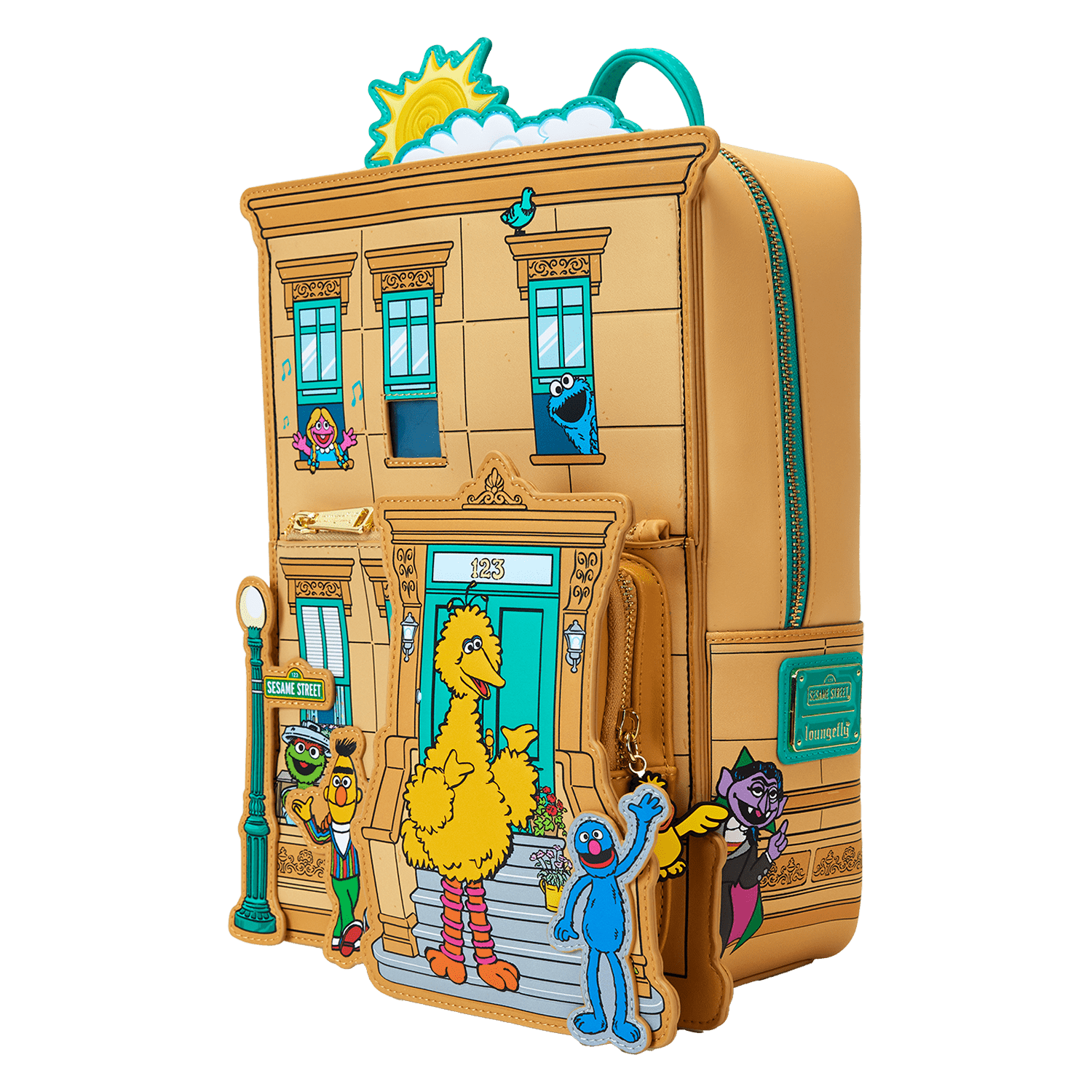 Loungefly - Sesame Street Corner Mini Backpack