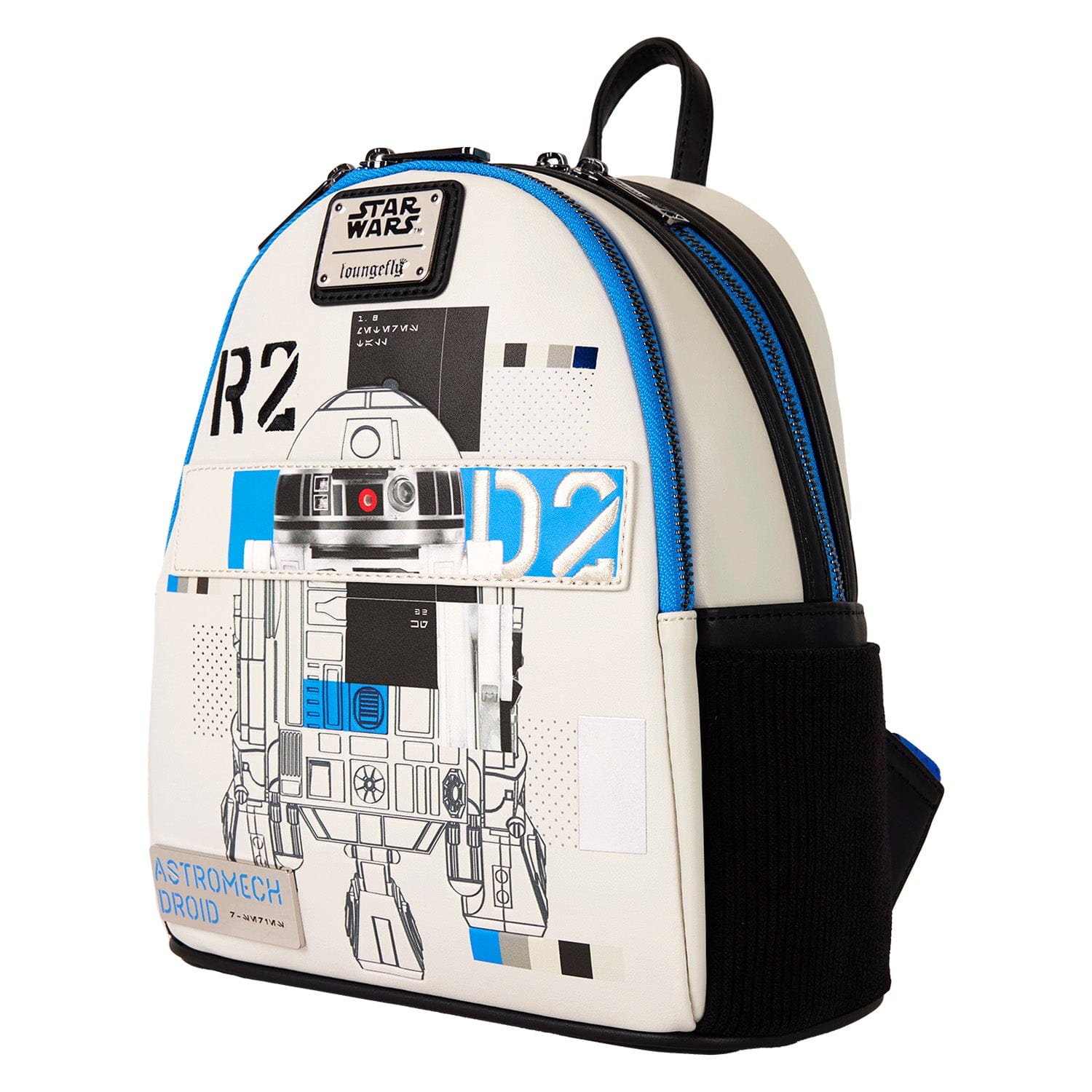 Loungefly – Star Wars Astromech Mini Backpack with Applique