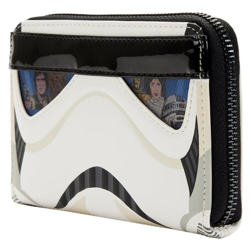 Loungefly Star Wars Stormtrooper Lenticular Zip-Around Wallet 671803405974