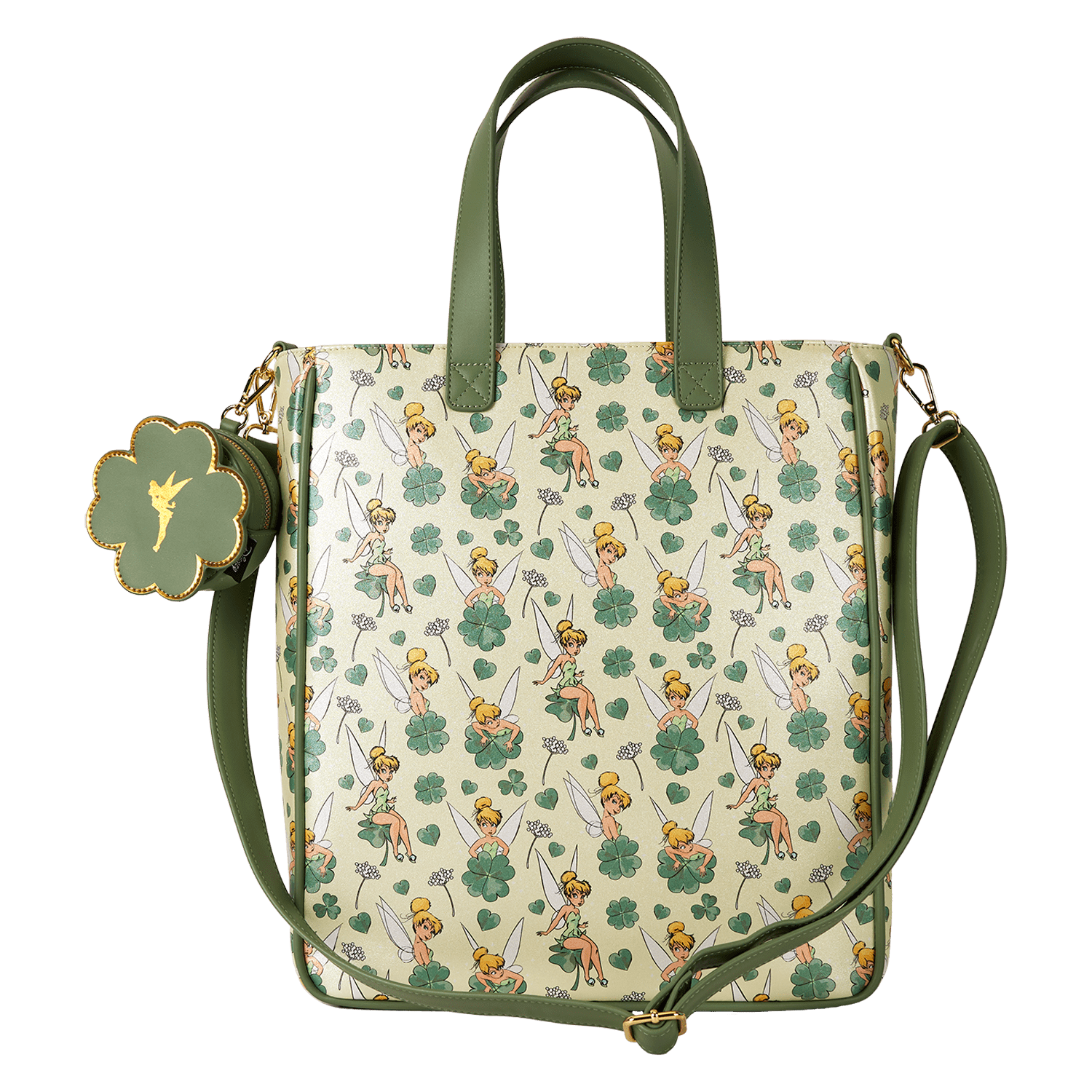 Loungefly - Tinker Bell 4Leaf Clover Tote Bag