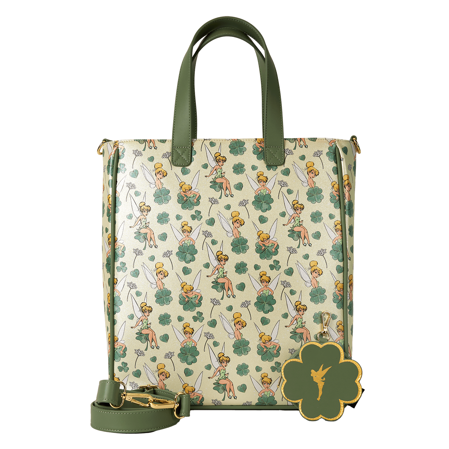 Loungefly - Tinker Bell 4Leaf Clover Tote Bag