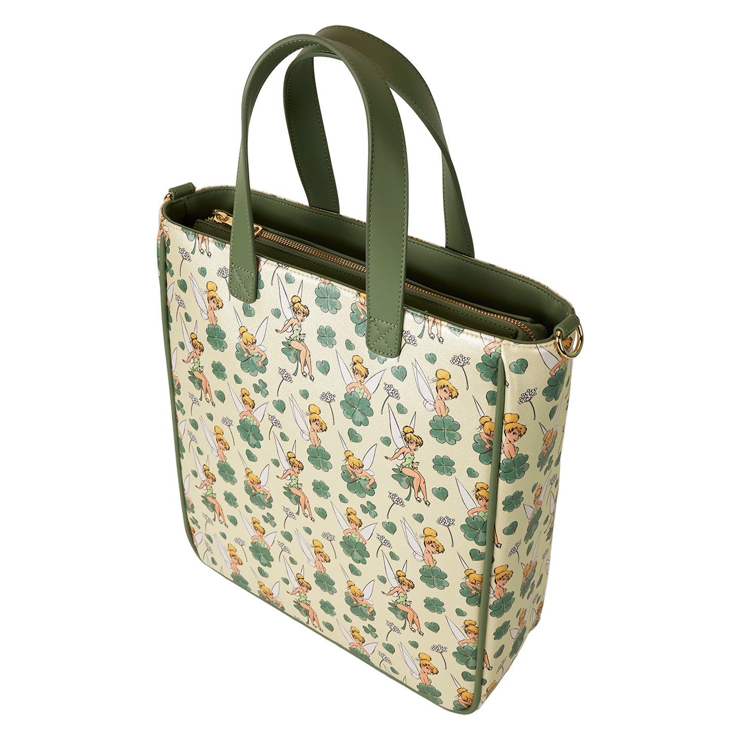 Loungefly - Tinker Bell 4Leaf Clover Tote Bag