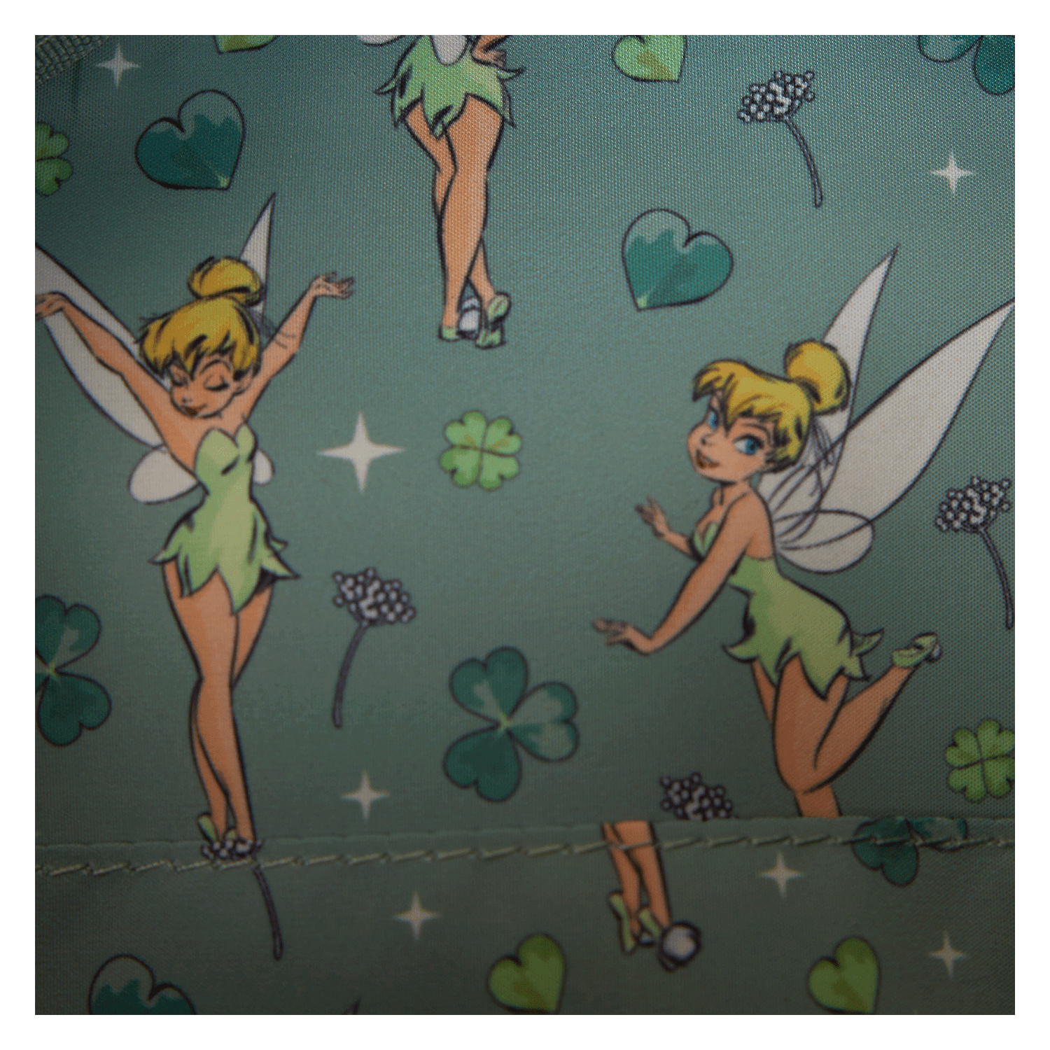 Loungefly - Tinker Bell 4Leaf Clover Tote Bag
