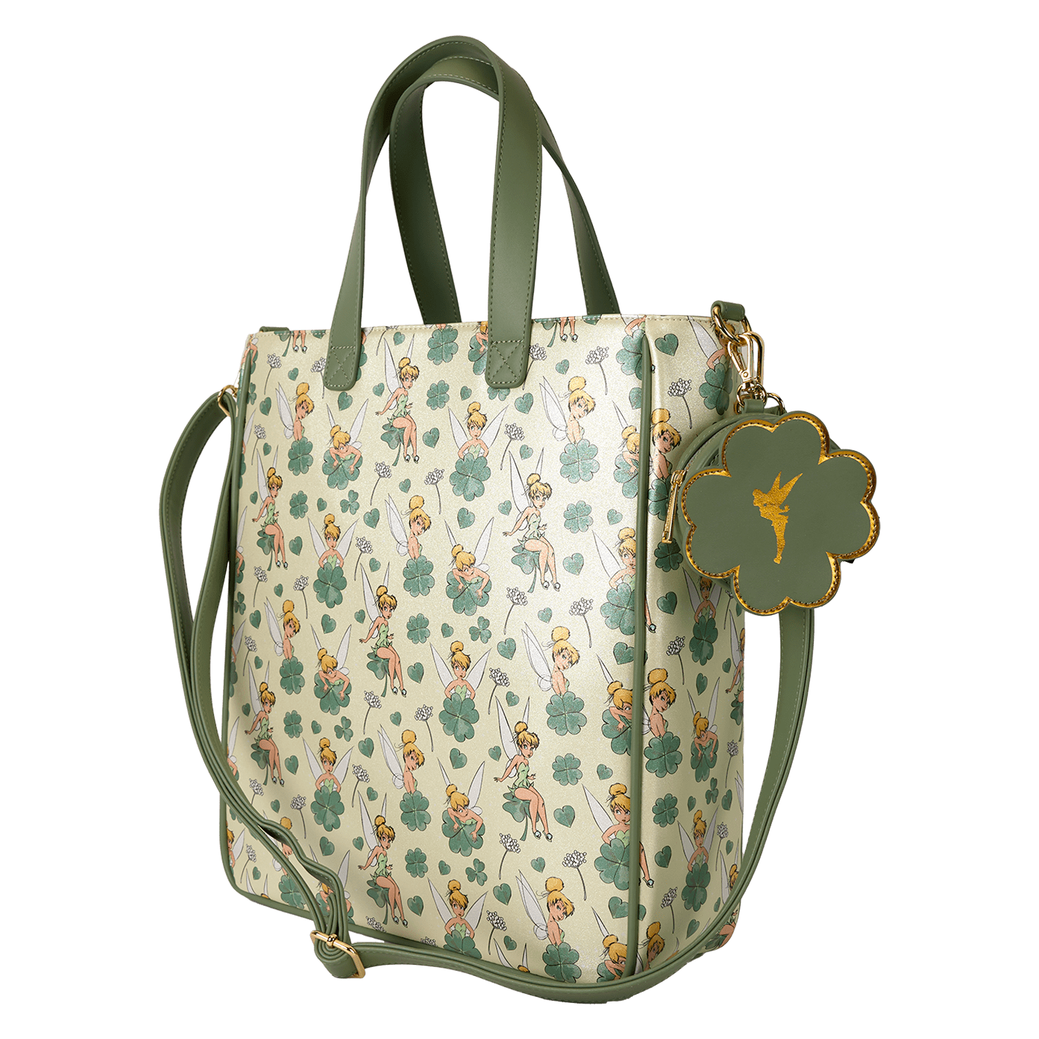 Loungefly - Tinker Bell 4Leaf Clover Tote Bag