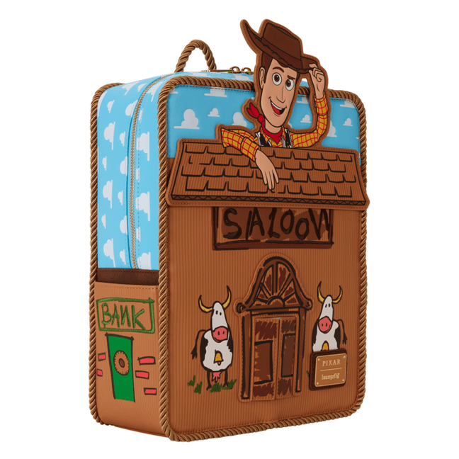Loungefly - Toy Story 30th Anniversary Woody Mini Backpack Disney Licensed Collectible Bag With Embroidered Details