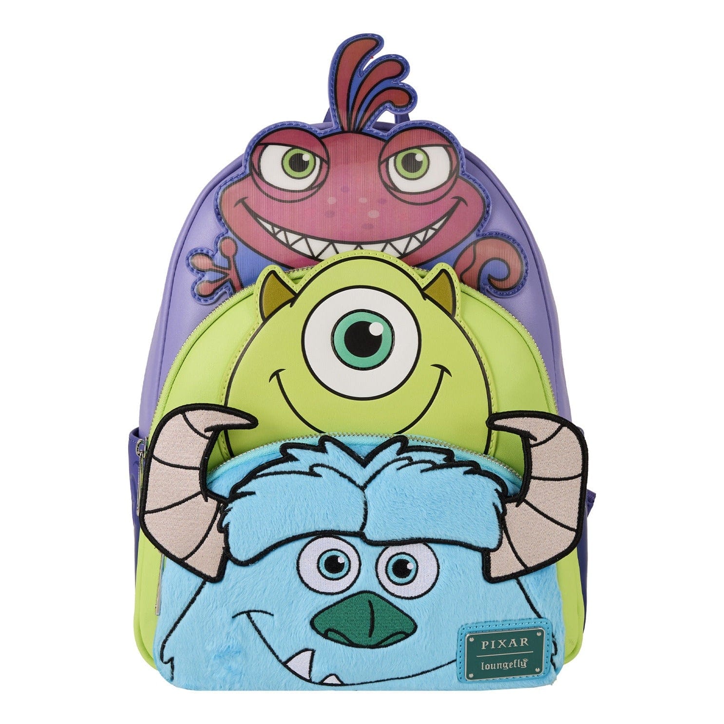 Loungefly – Triple Pocket Backpack – Disney – Monsters Inc