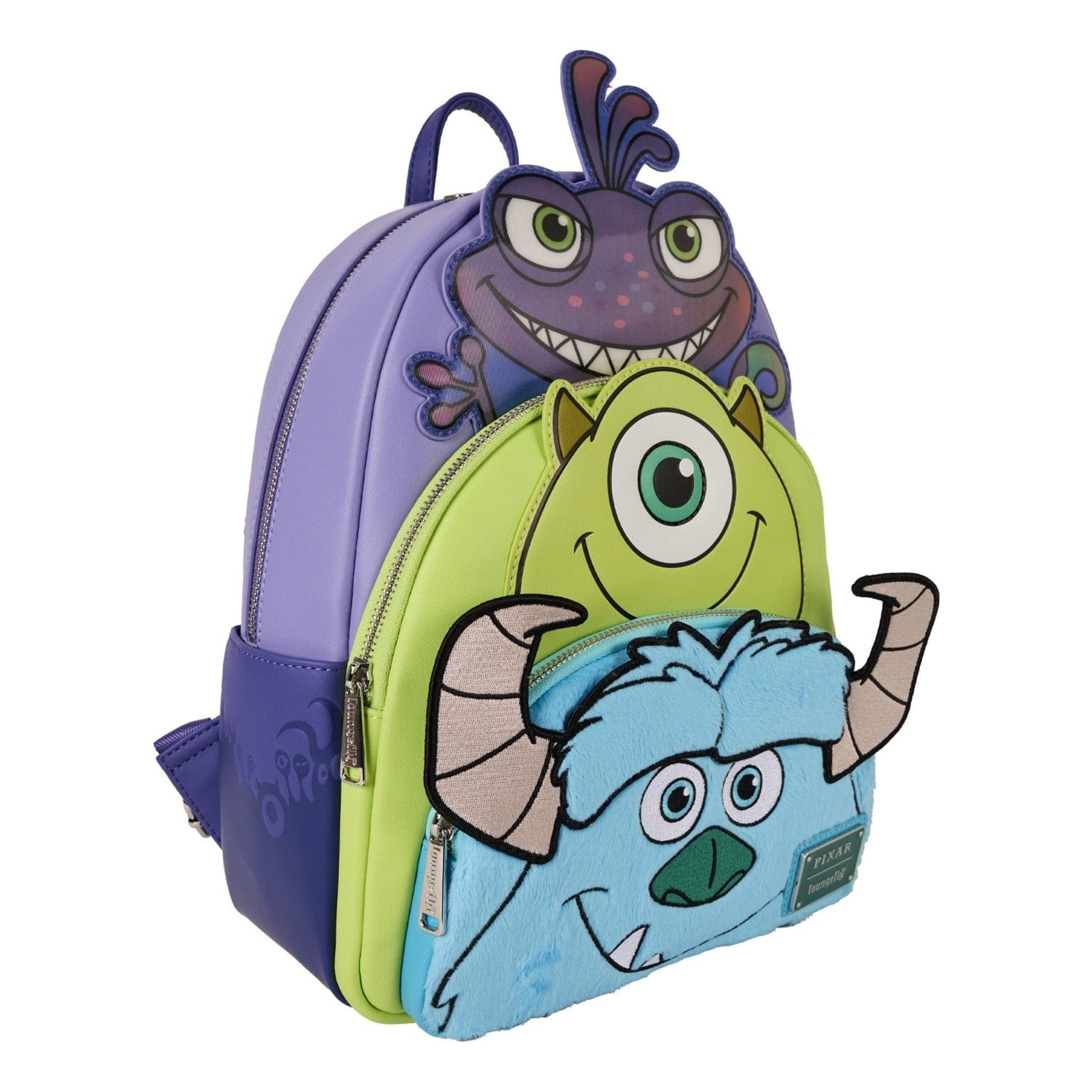 Loungefly – Triple Pocket Backpack – Disney – Monsters Inc