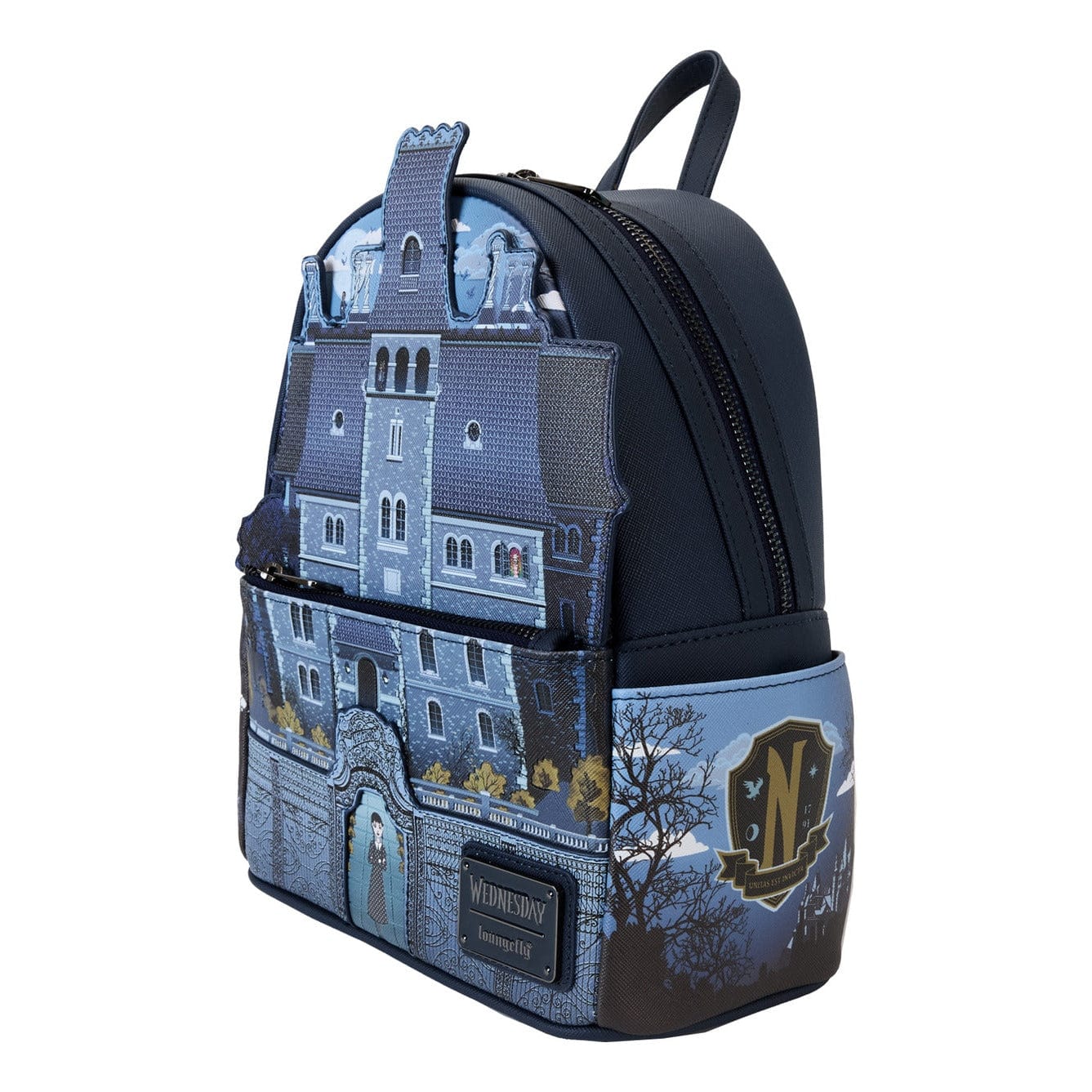 Loungefly - Wednesday Nevermore Mini Backpack 671803527928