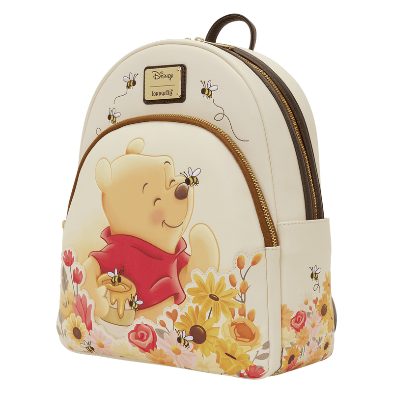 Loungefly - Winnie the Pooh Bees & Flowers Mini Backpack 671803579576
