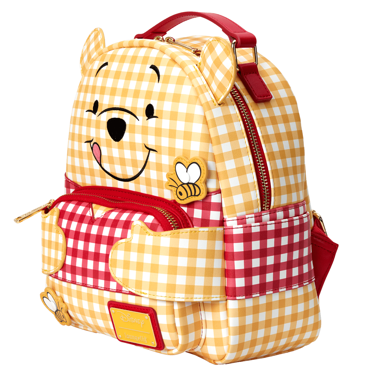 Loungefly - Winnie the Pooh Gingham Mini Backpack 671803404922