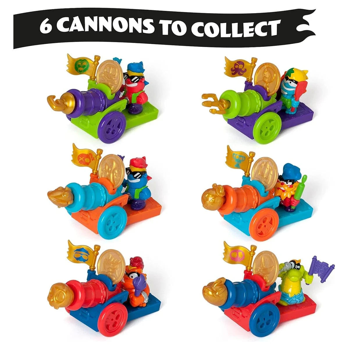 Piratix Adventure World Golden Treasure Series Captain Pack - Captain Ollie