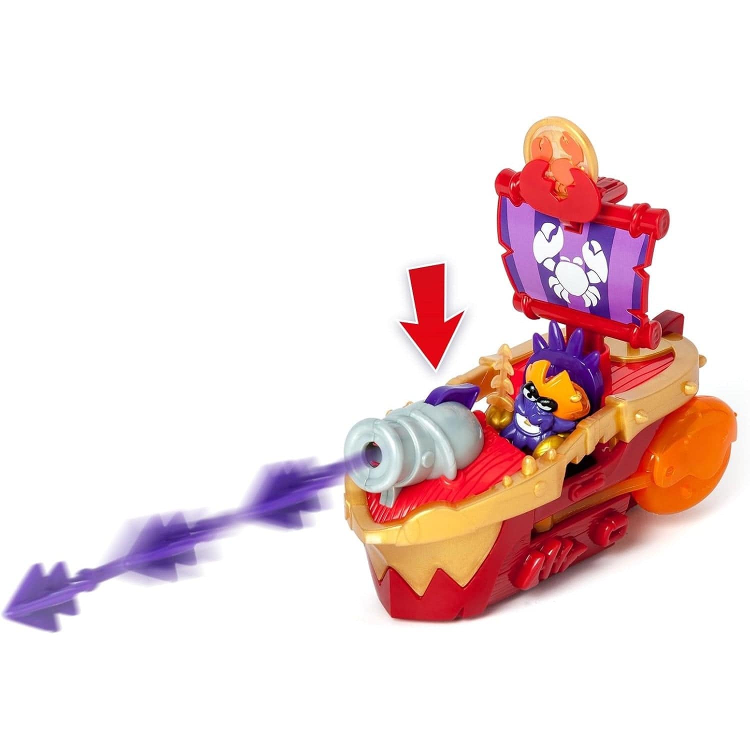 Piratix Adventure World Sea Crusher Vehicle 8431618030356
