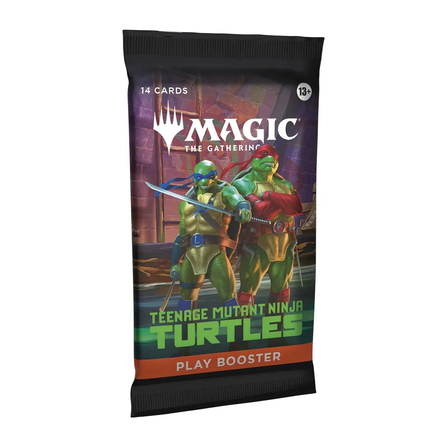 Magic: The Gathering: Teenage Mutant Ninja Turtles Play Booster Pack (1 Pack Selected at Random) 195166308029