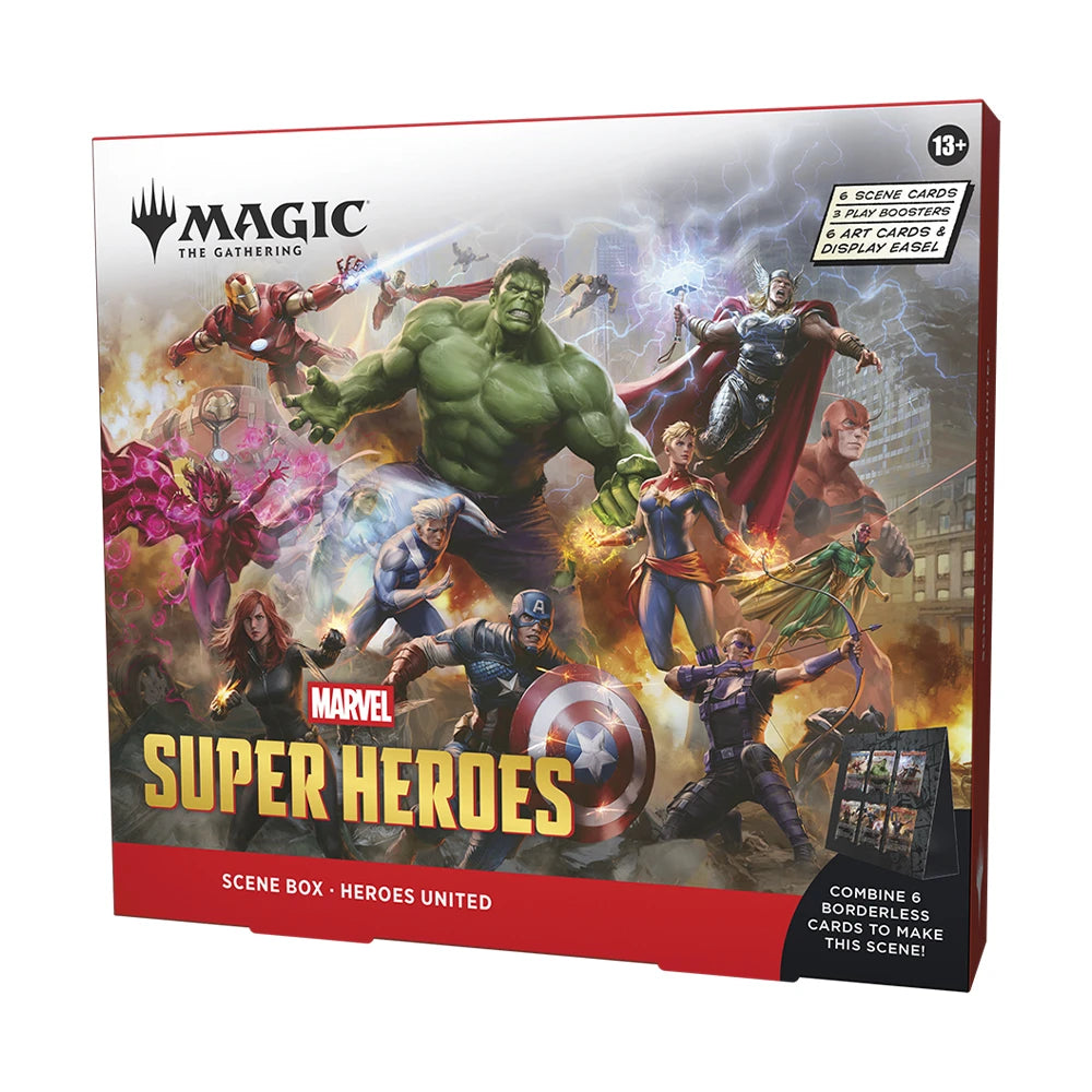 Magic: The Gathering Marvel Super Heroes Assorted Scene Box (Chance of Chase)