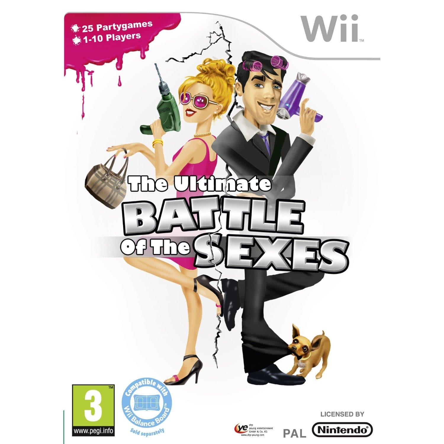 Ultimate Battle of Sexes - Nintendo Wii Party Game 4017244026617