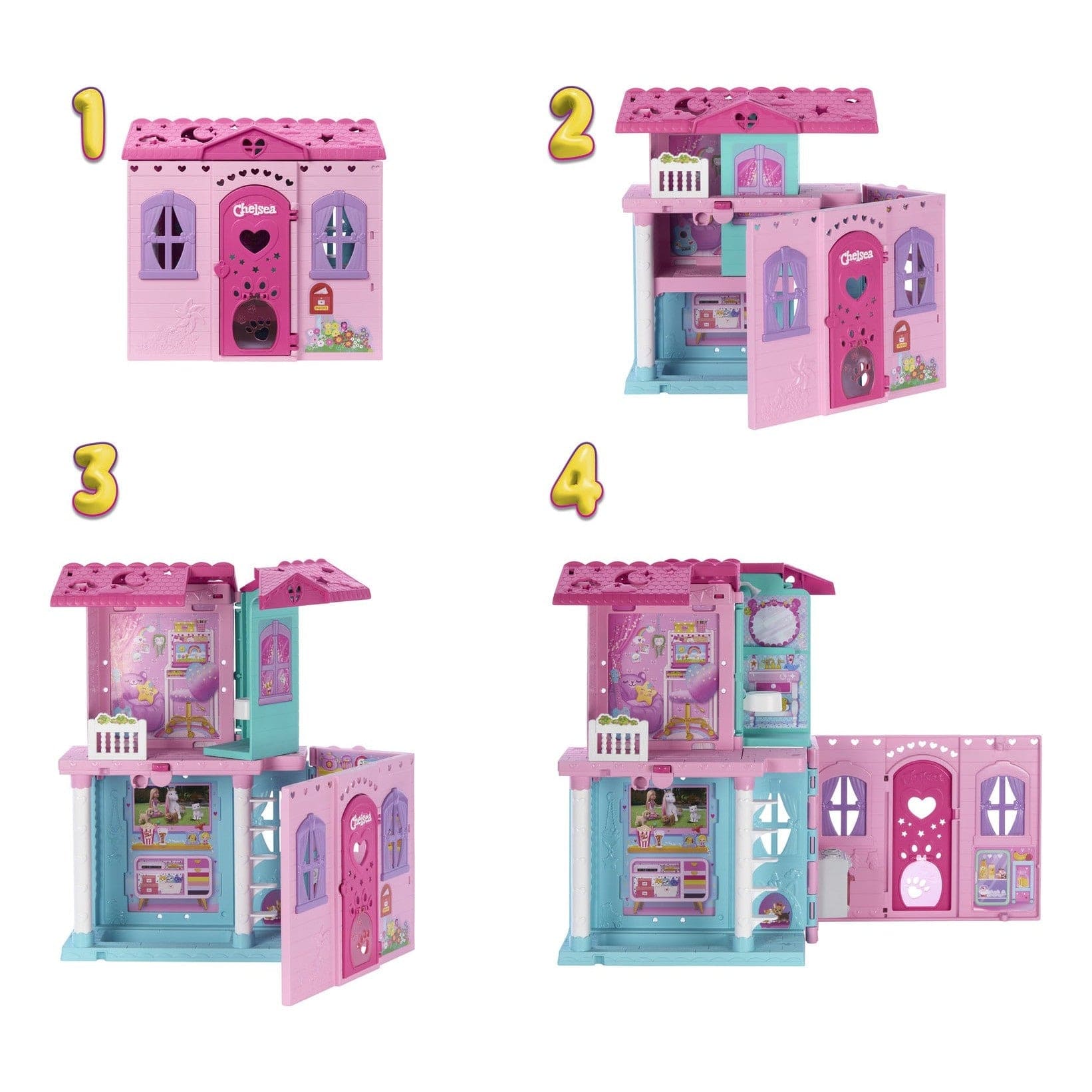 Barbie Chelsea Pop Up House Playset for Imaginative Fun and Adventure
