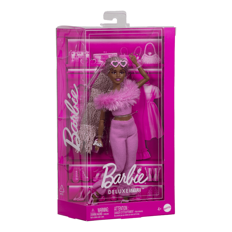 Barbie Deluxe Style Fur Doll from Lennies Toys 194735255962