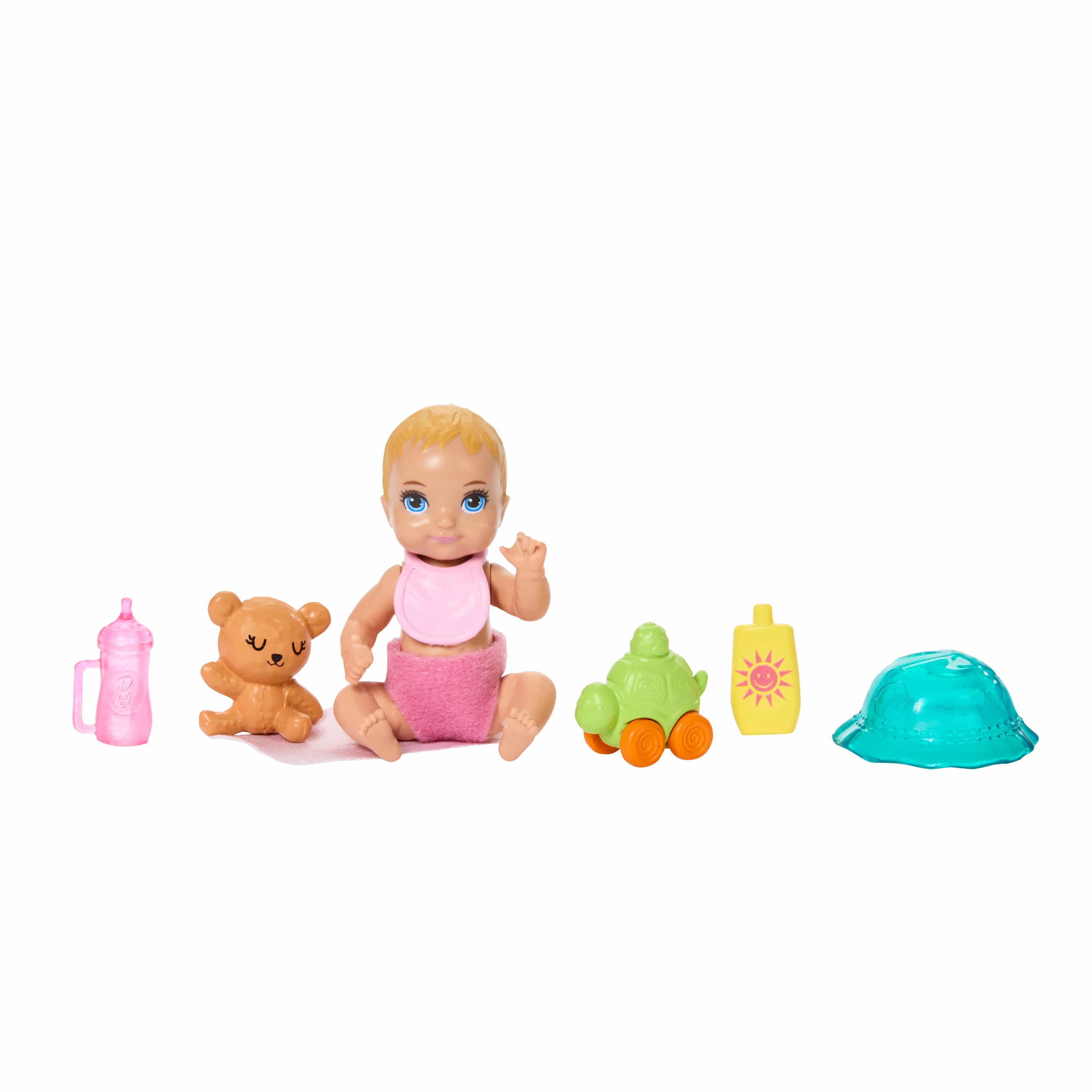 Barbie Family And Friends Stroller Playset With Premium Deluxe Accessories Suite