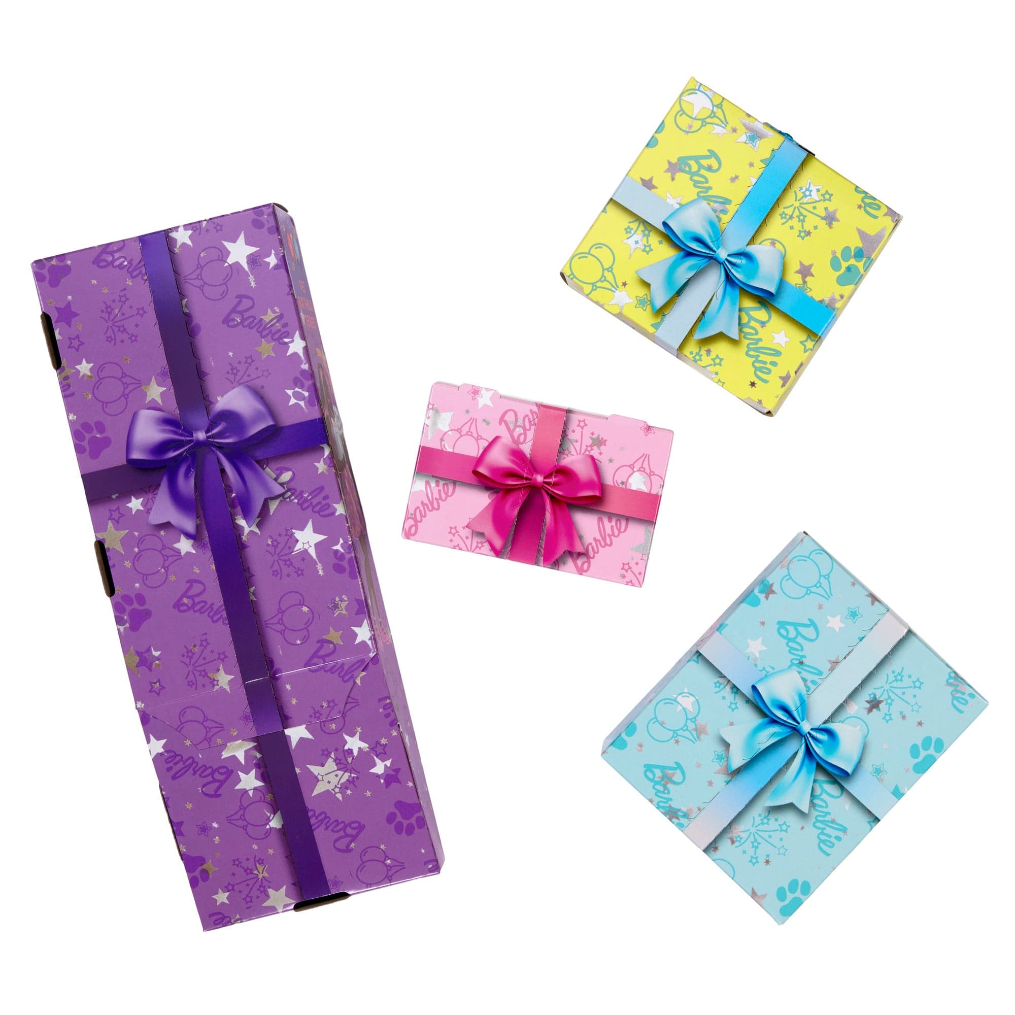 Barbie Party Unboxed Pet Birthday Doll Brunette with Ten Surprises 194735296507