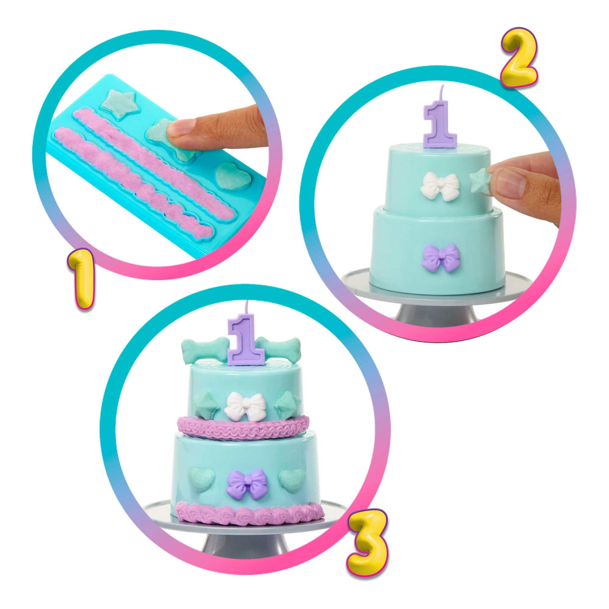 Barbie Party Unboxed Pet Birthday Doll Three Blue 194735296514