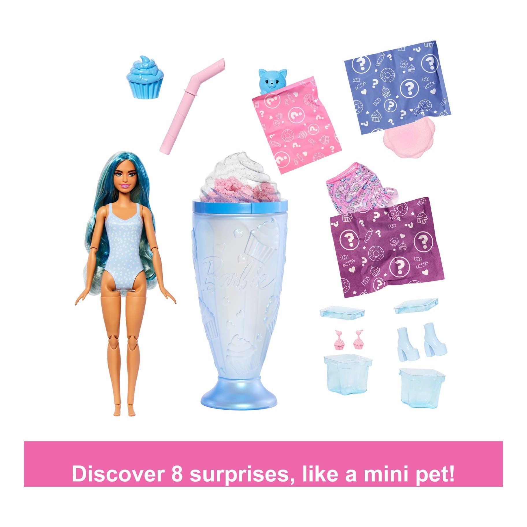 Barbie Pop Reveal Sweet Treats Deluxe Collection Dessert Princess Collector Doll