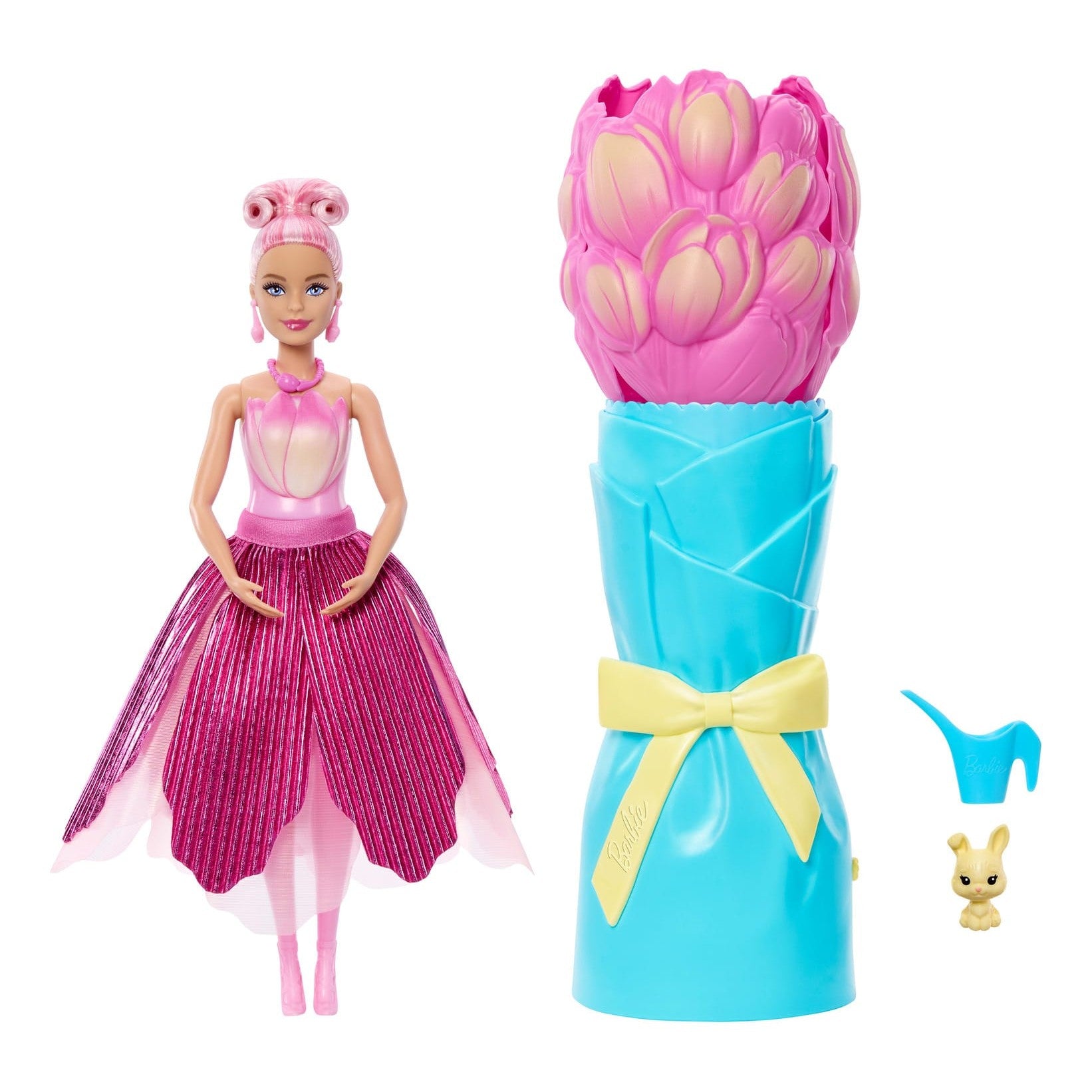 Barbie Reveal Flower Pink Tulip Deluxe Collectors Edition Limited Premium Exclusive Doll