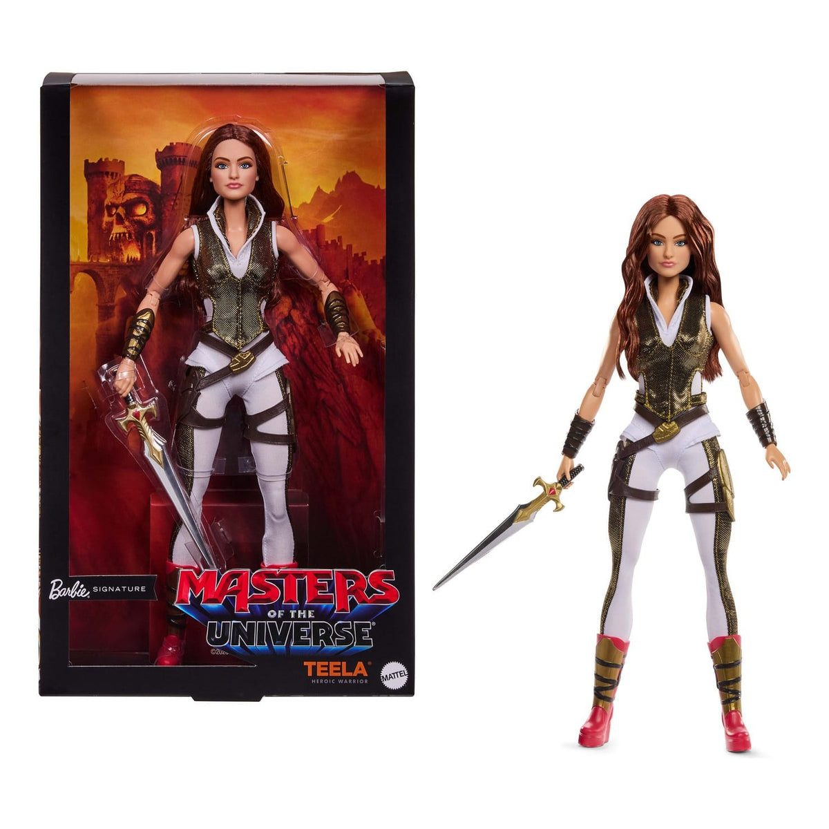 Barbie Signature Masters of the Universe Teela Collectible Doll 194735349357
