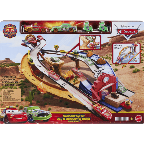 Disney Cars Radiator Springs Rescue Road Raceway Playset 194735300297