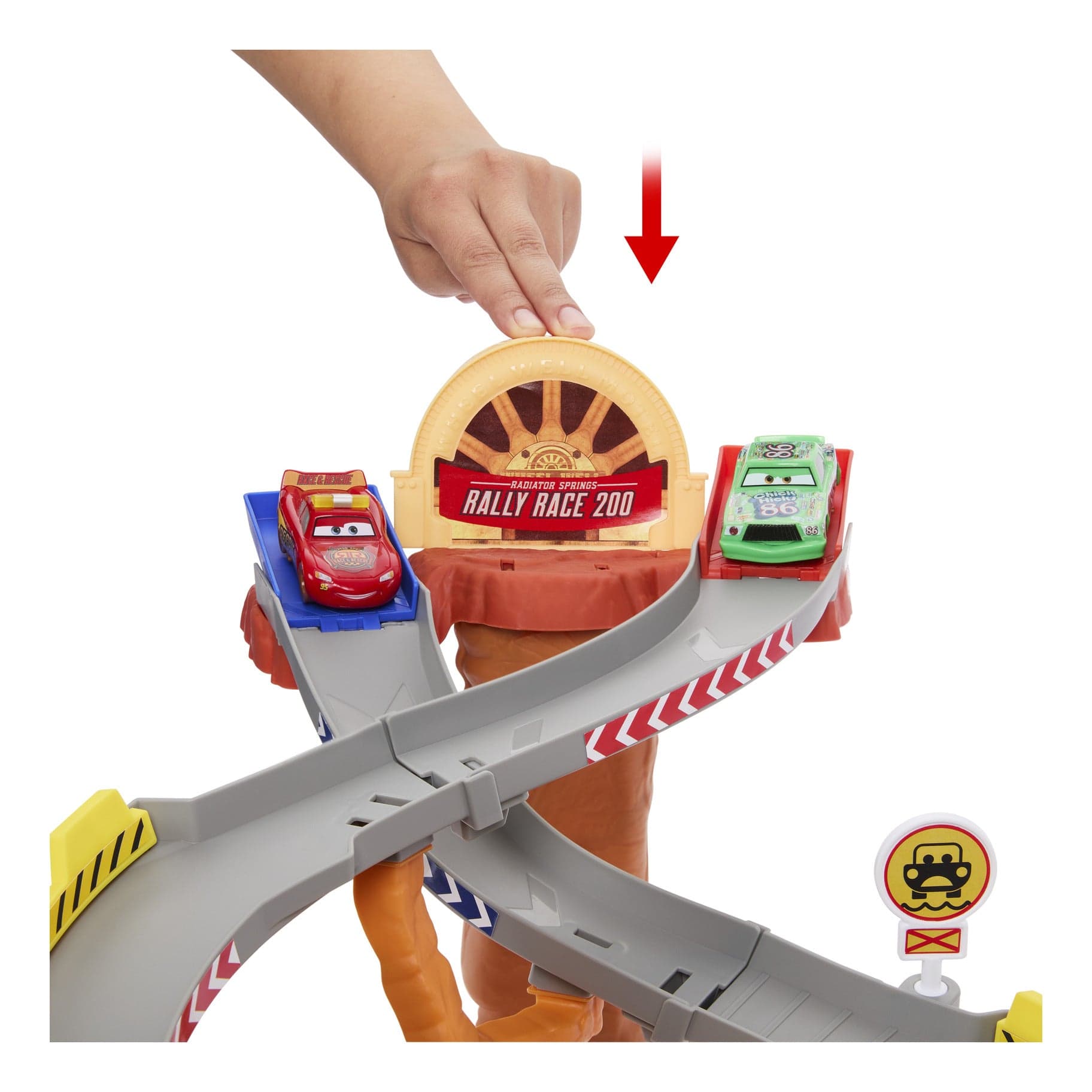 Disney Cars Radiator Springs Rescue Road Raceway Playset 194735300297