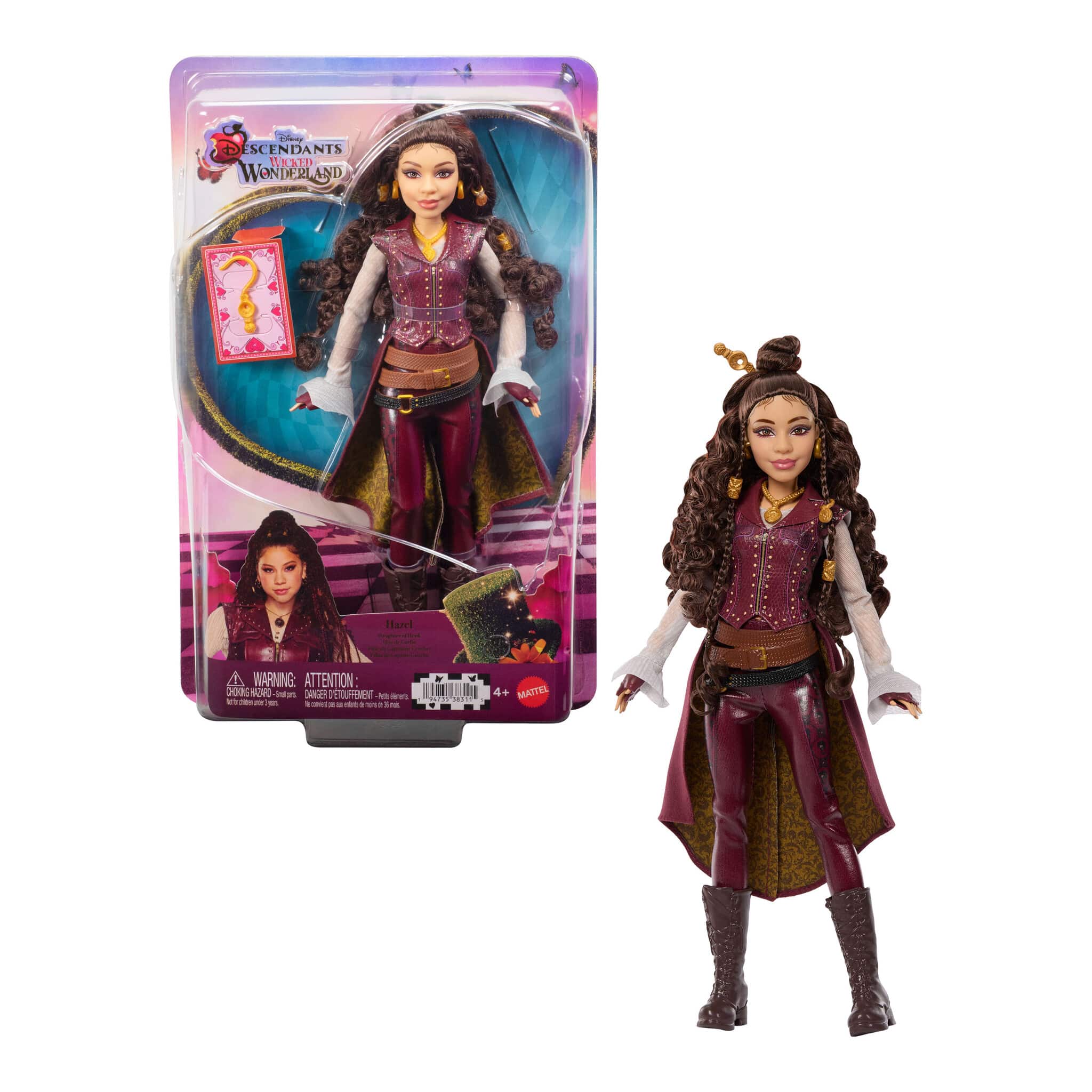 Disney Descendants Wicked Wonderland Hazel Hook Fashion Doll 194735383115