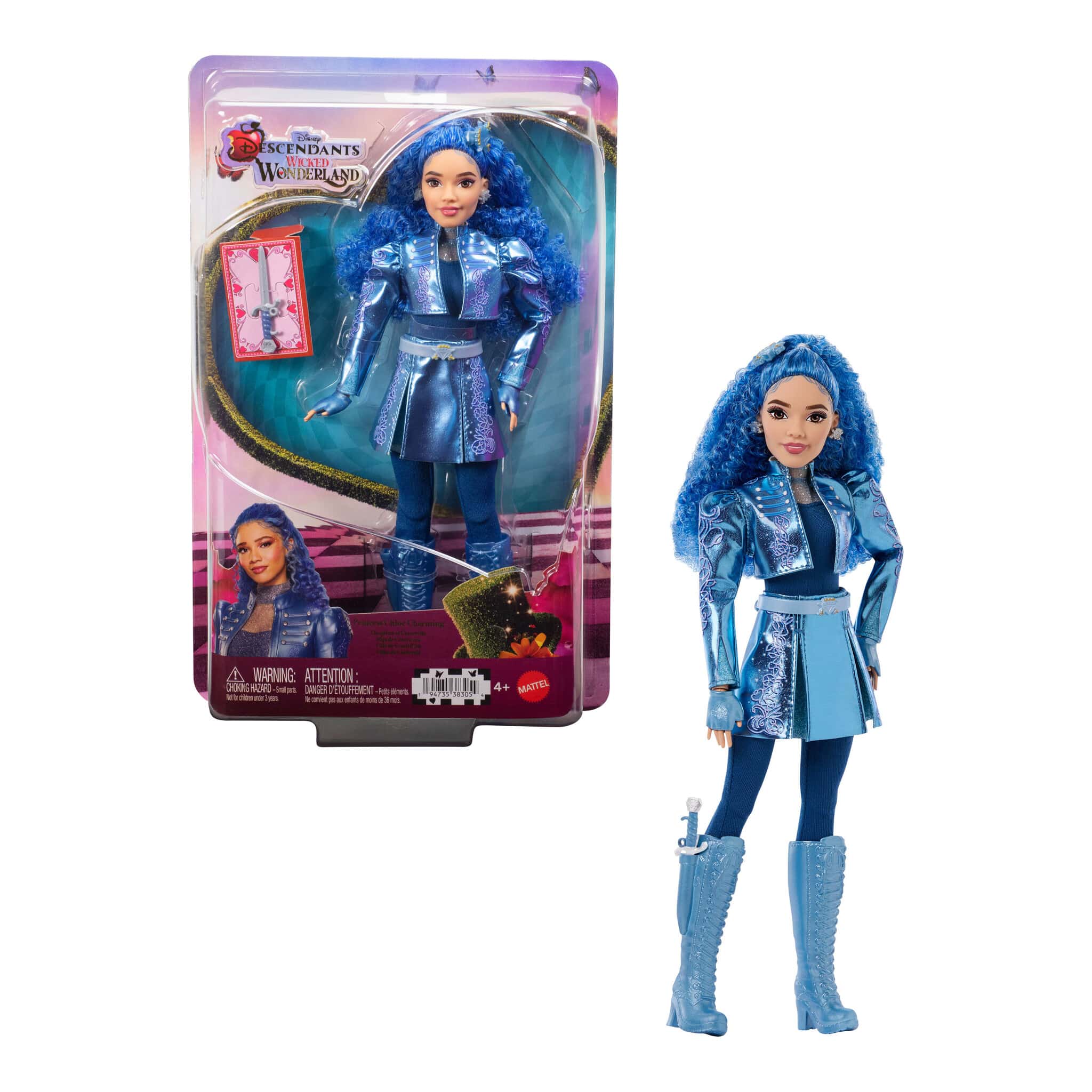 Disney Descendants Wicked Wonderland Princess Chloe Charming Fashion Doll 194735383054