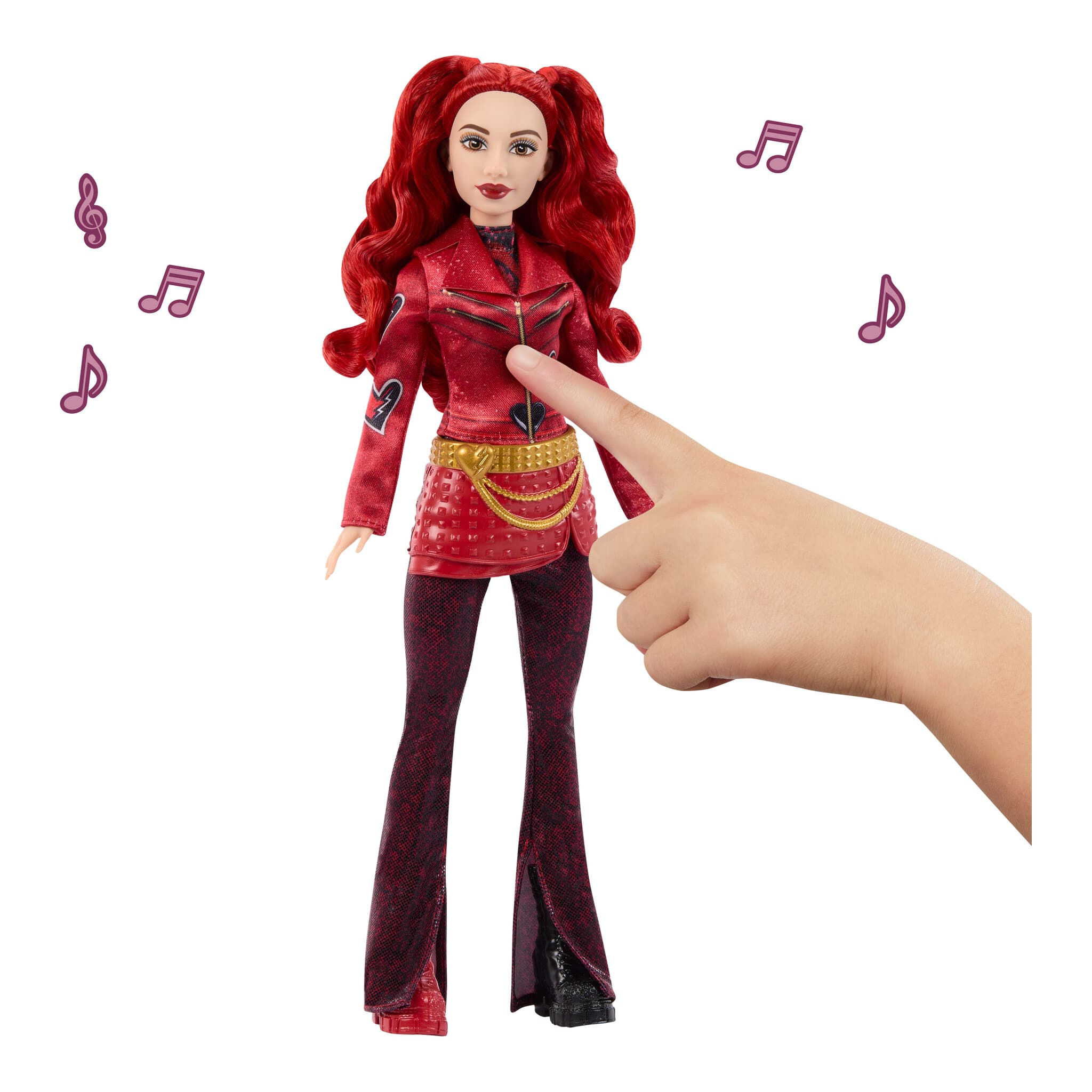 Disney Descendants Wicked Wonderland Singing Red Fashion Doll 194735383030