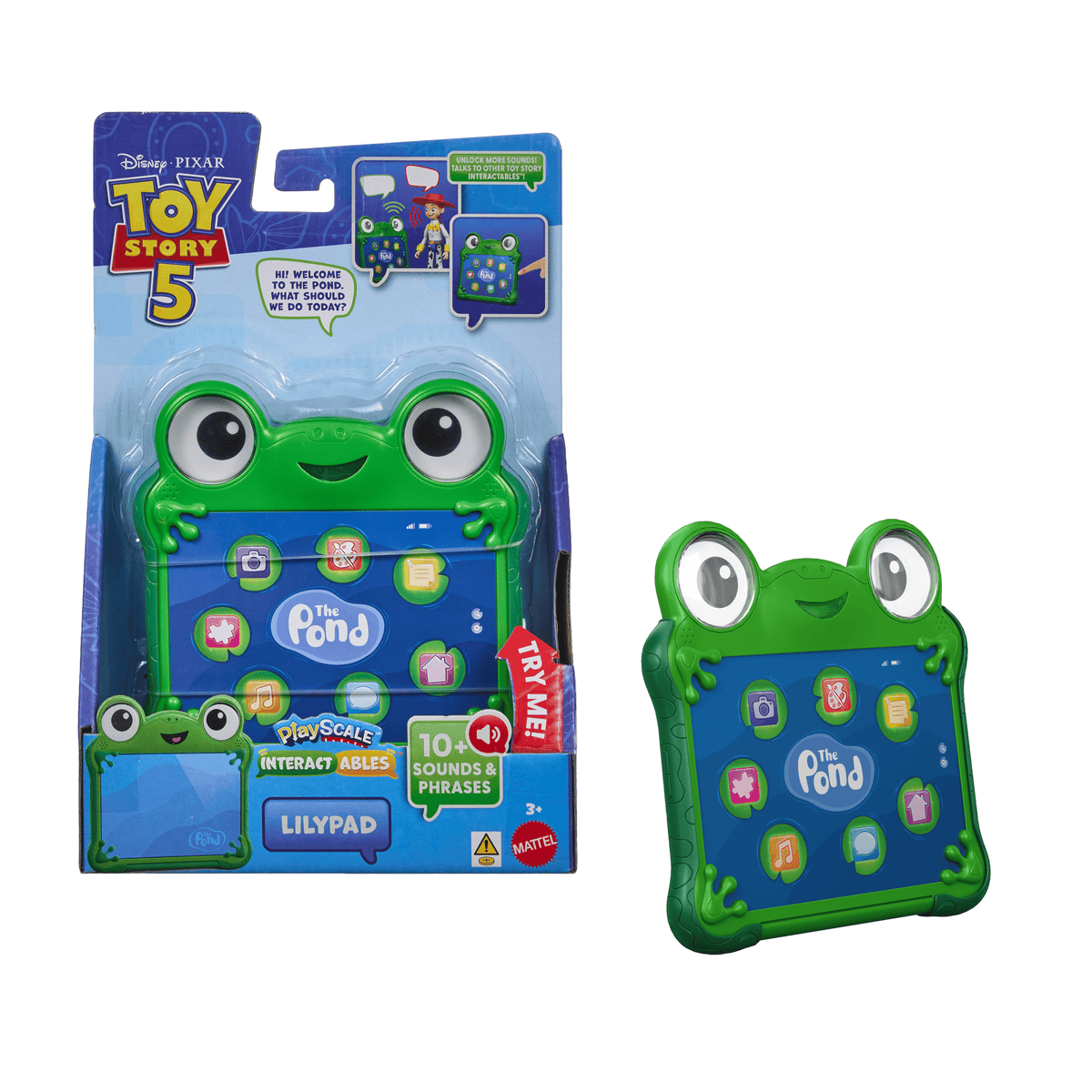 Disney Pixar Toy Story 5 Interactables Lilypad Talking Figure 194735356737