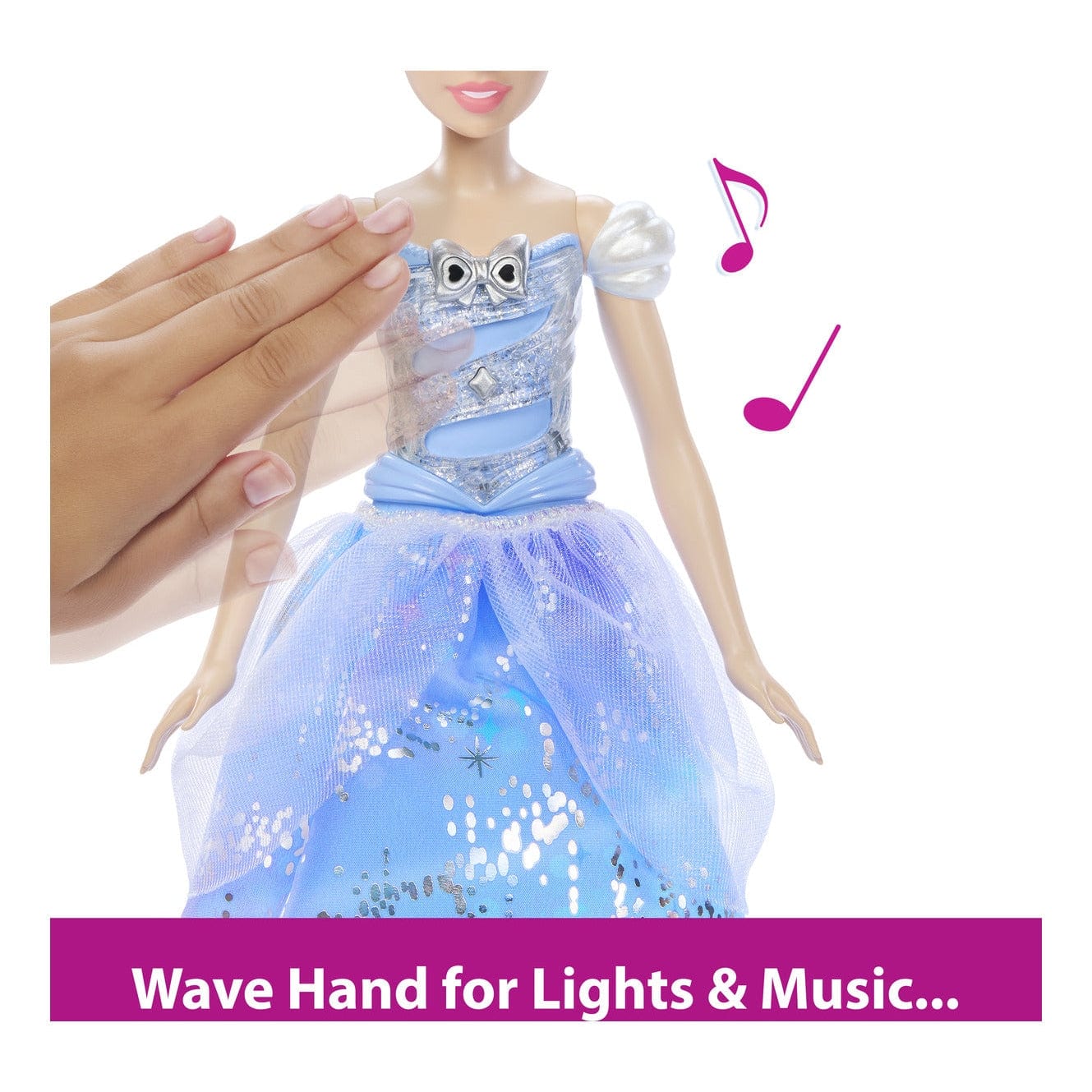 Disney Princess Cinderella Feature Doll from Lennies Toys by Mattel 194735259120