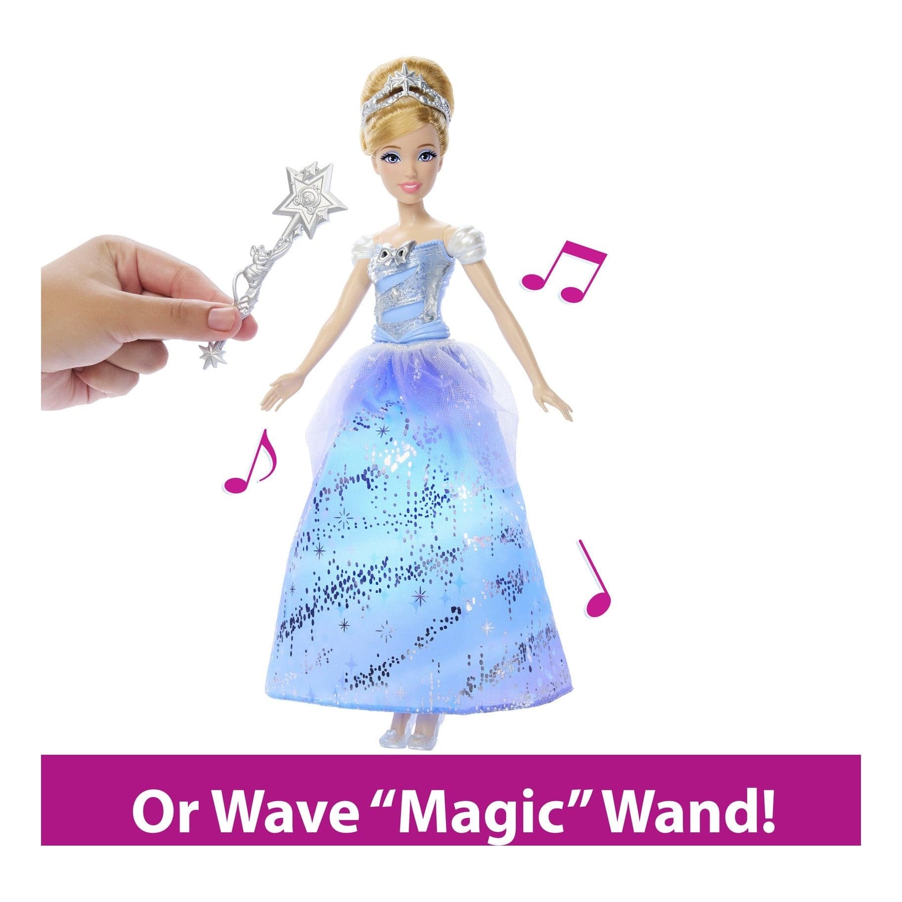 Disney Princess Cinderella Feature Doll from Lennies Toys by Mattel 194735259120