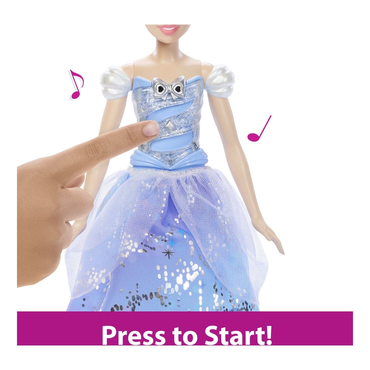 Disney Princess Cinderella Feature Doll from Lennies Toys by Mattel 194735259120