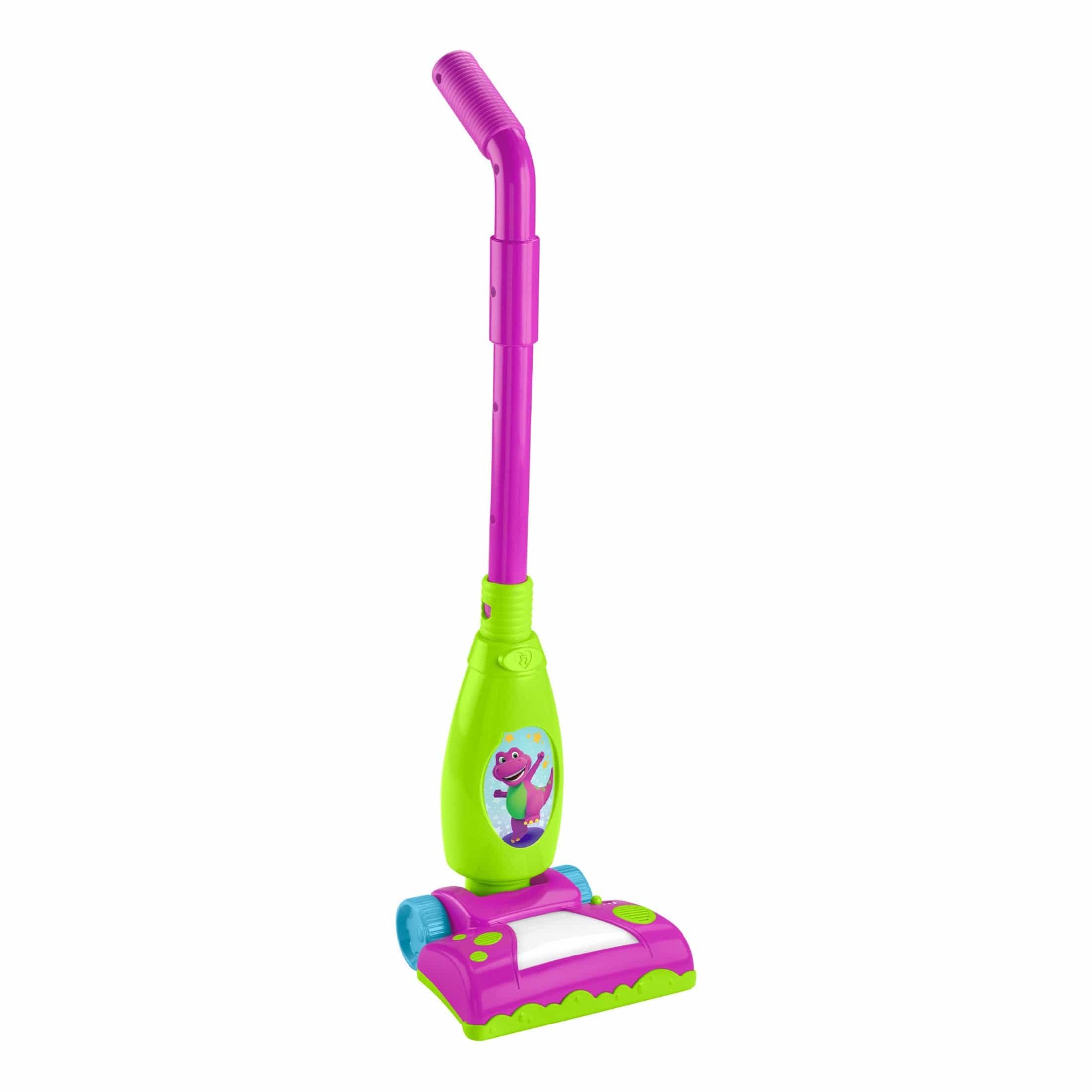 Fisher Price Barney's World Clean Up Vacuum for Kids Learning Responsibility and Imaginative Play