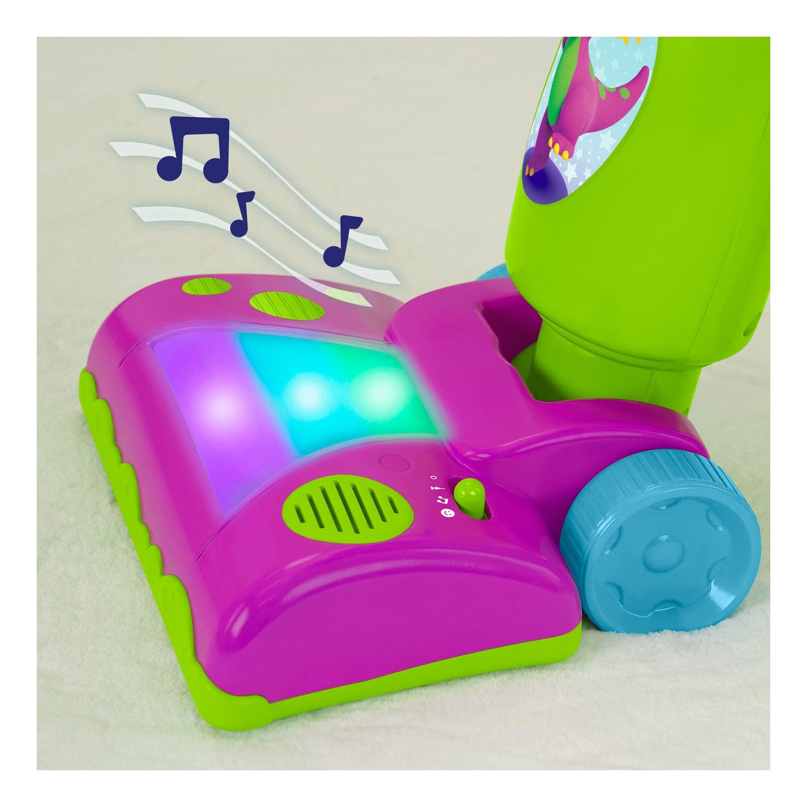 Fisher Price Barney's World Clean Up Vacuum for Kids Learning Responsibility and Imaginative Play