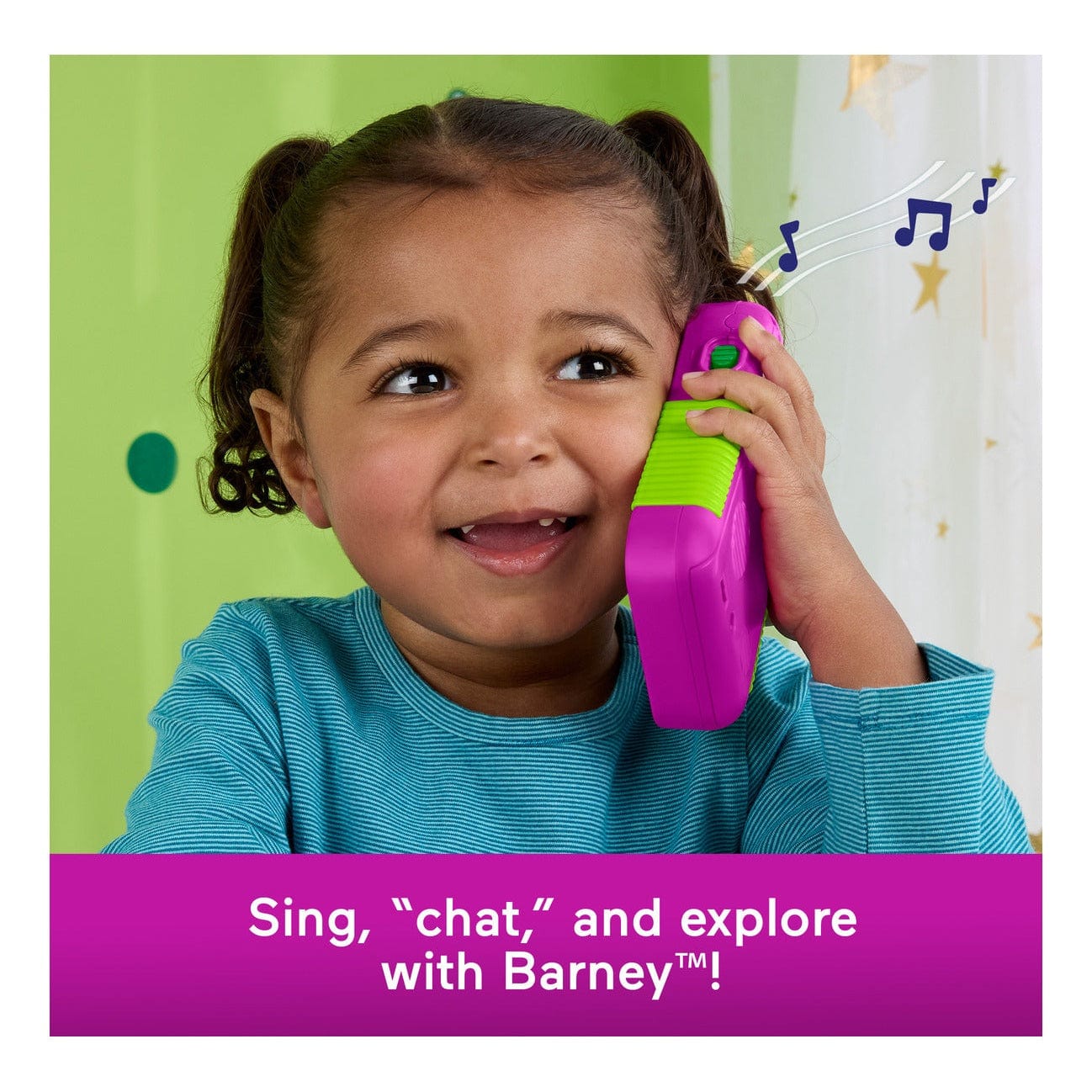 Fisher Price Barney's World Hey Barney Phone 194735322077