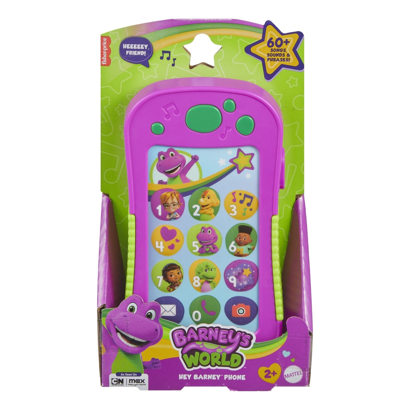 Fisher Price Barney's World Hey Barney Phone 194735322077