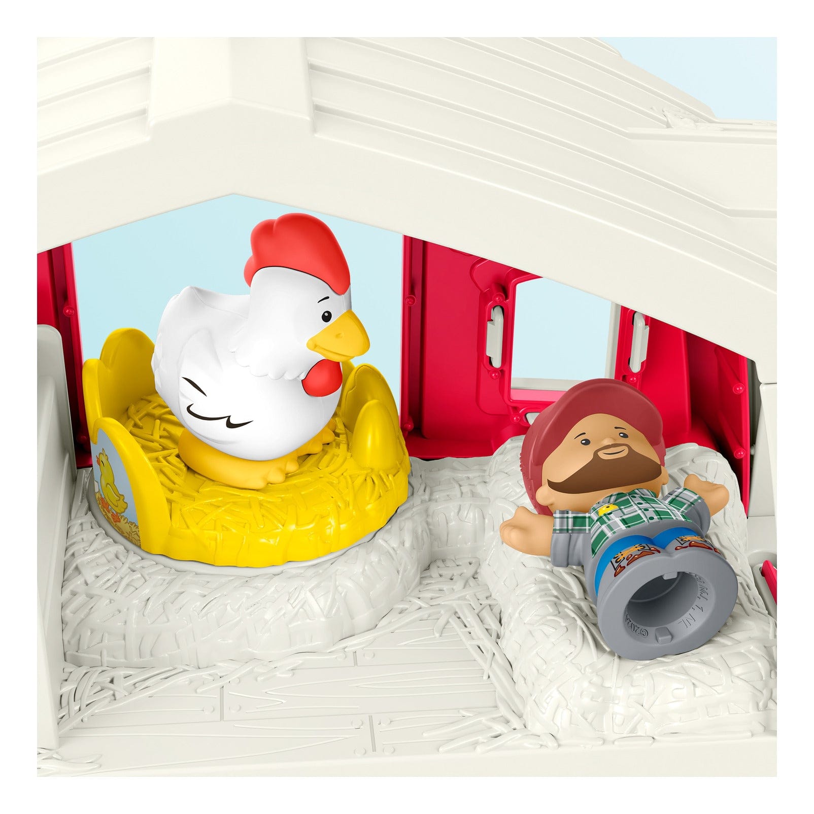 Fisher Price Caring Fun Animal Farm Toy for Preschool Children with Soft Animal Characters and Vibrant Colors