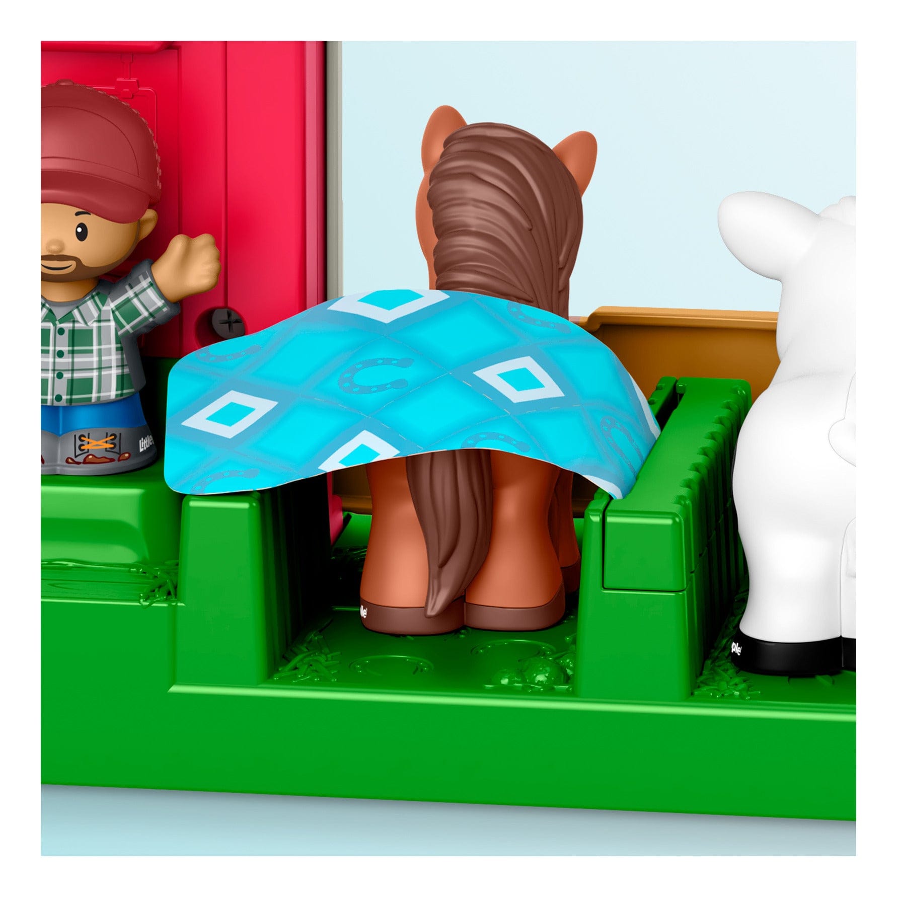 Fisher Price Caring Fun Animal Farm Toy for Preschool Children with Soft Animal Characters and Vibrant Colors