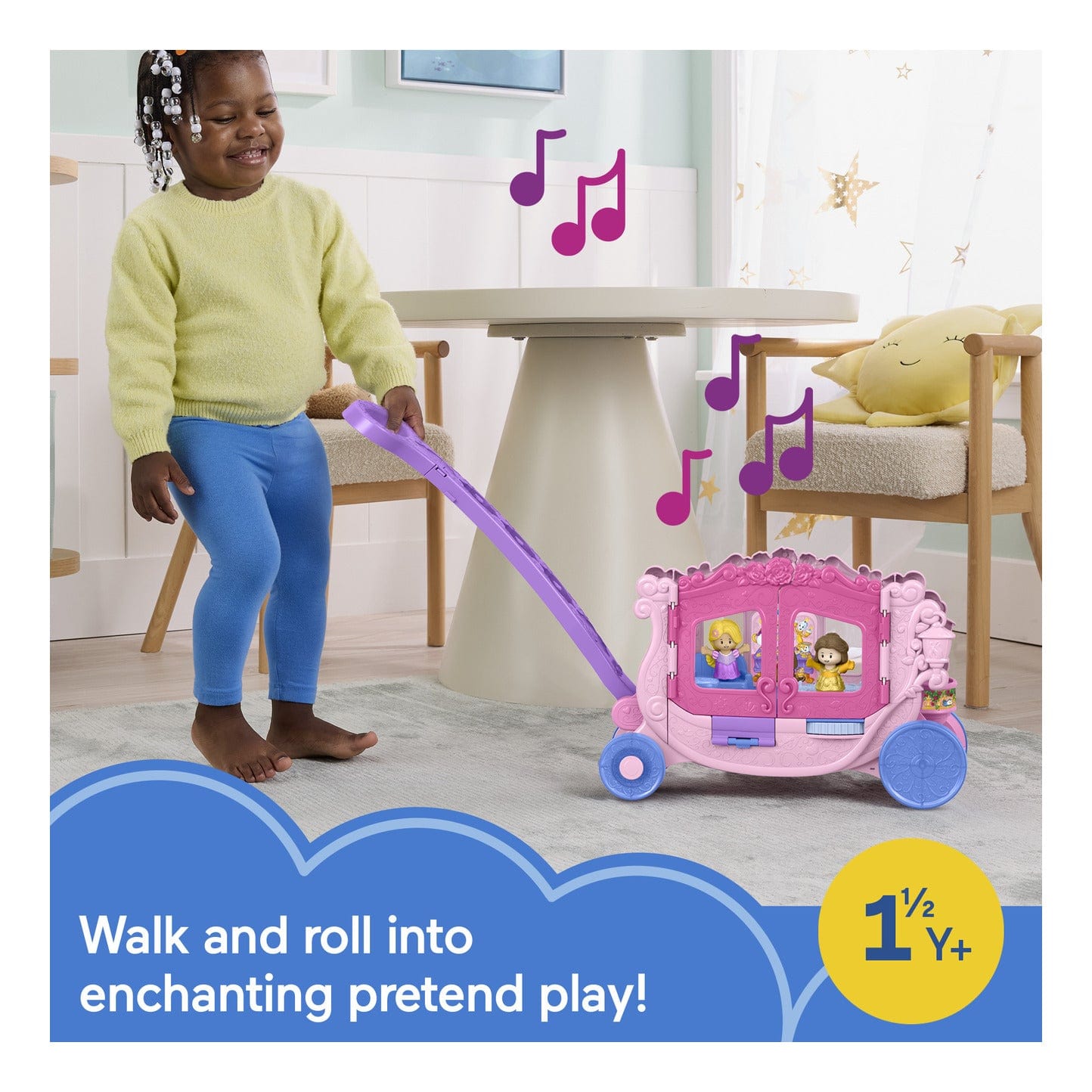 Fisher Price Disney Princess Deluxe Vehicle