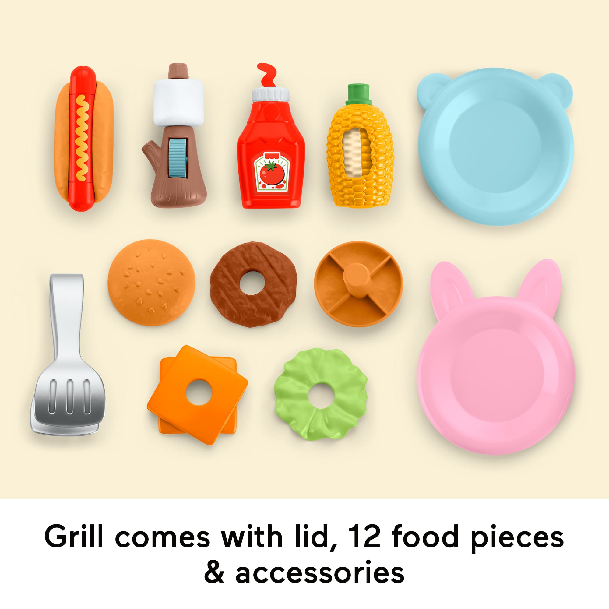 Fisher-Price Friendship Forest All-Access Interactive Learning Activity Grill Playset