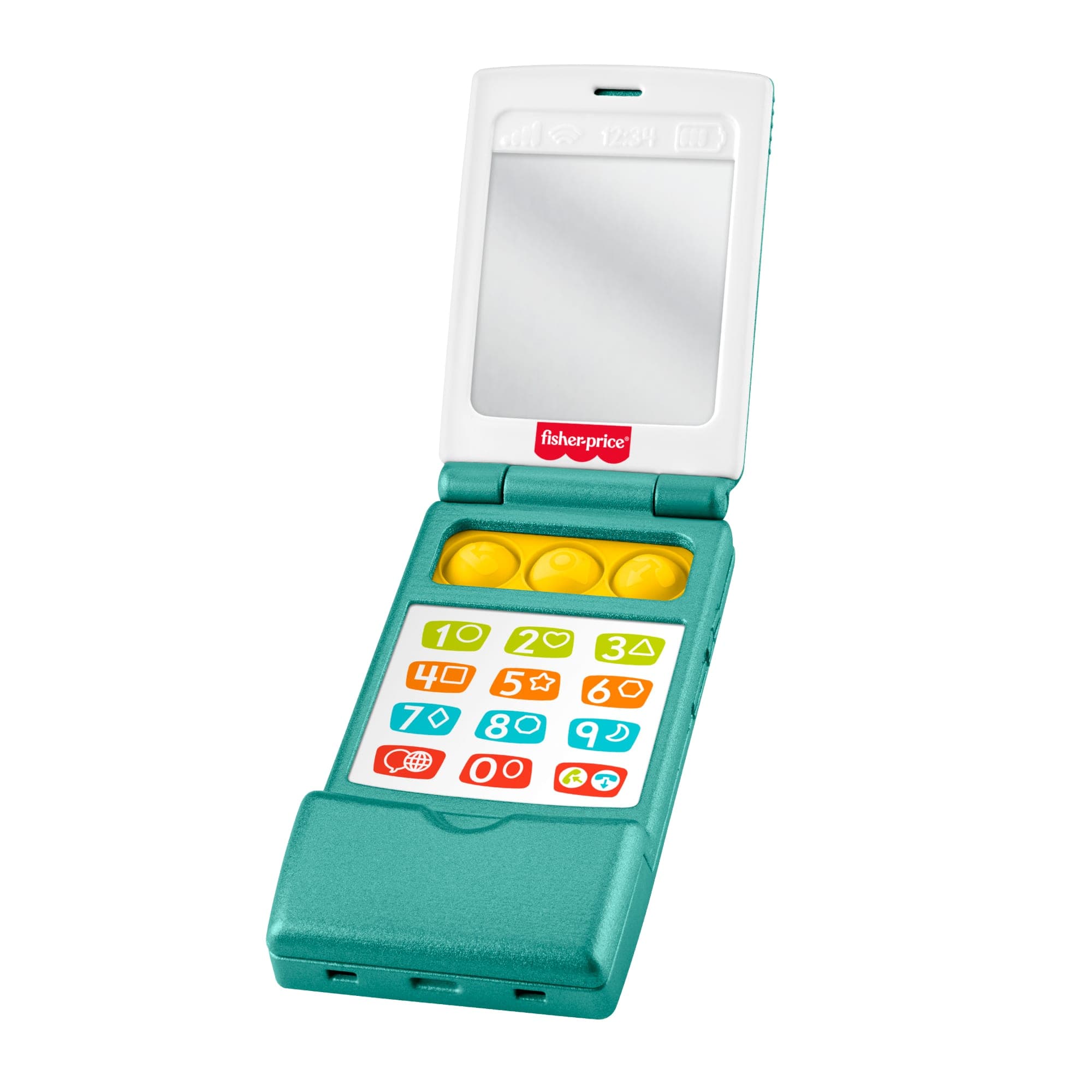 Fisher-Price Laugh And Learn Flip Phone Educational Toy For Toddlers Everyday Play