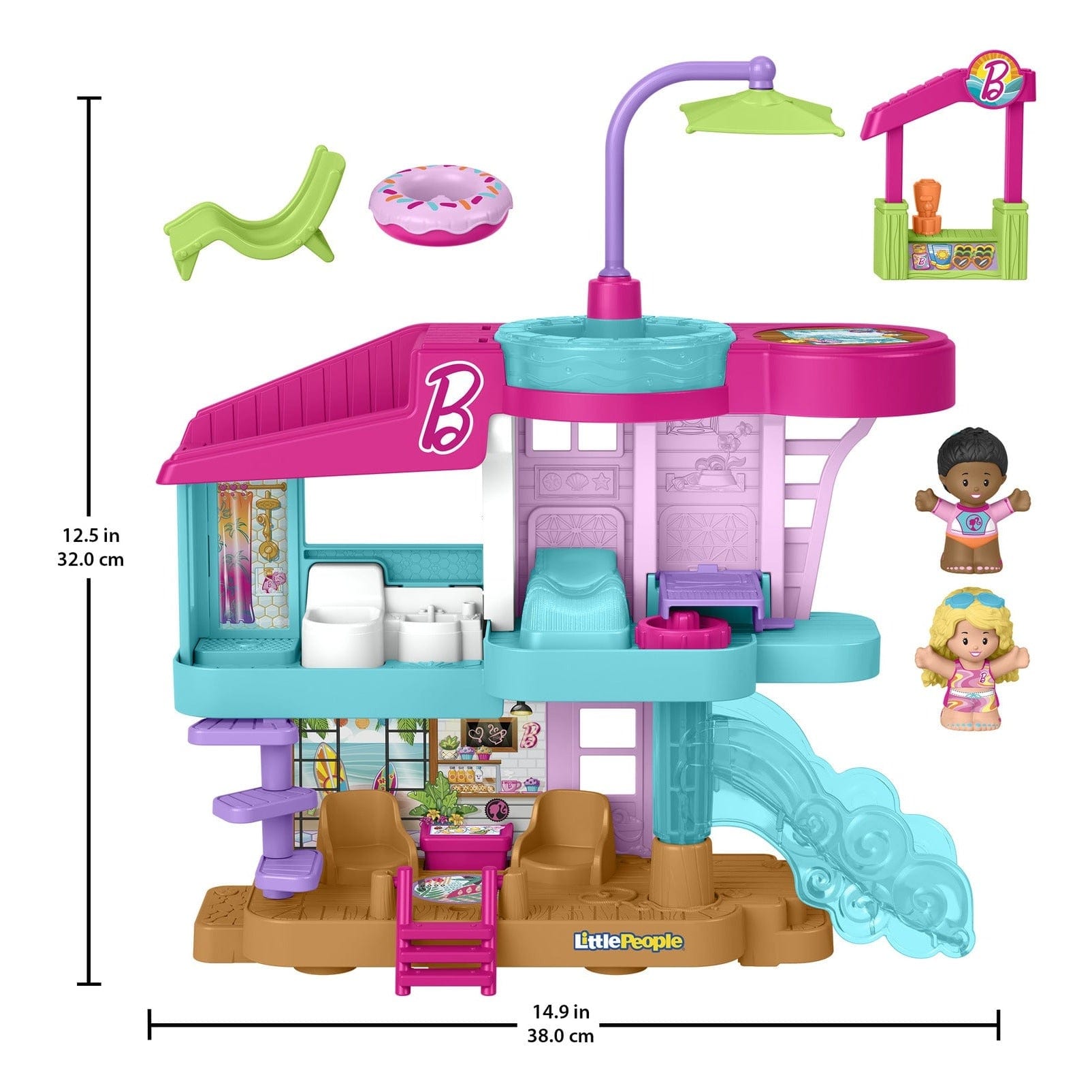 Fisher Price Little People Barbie Beach House